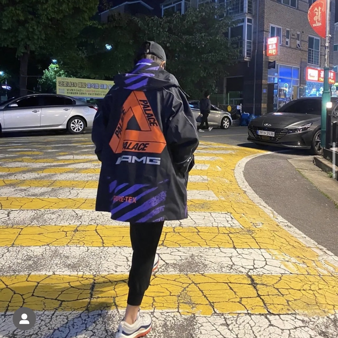 Palace x AMG Gore-Tex Jacket Black - 21SS 착용 스타일