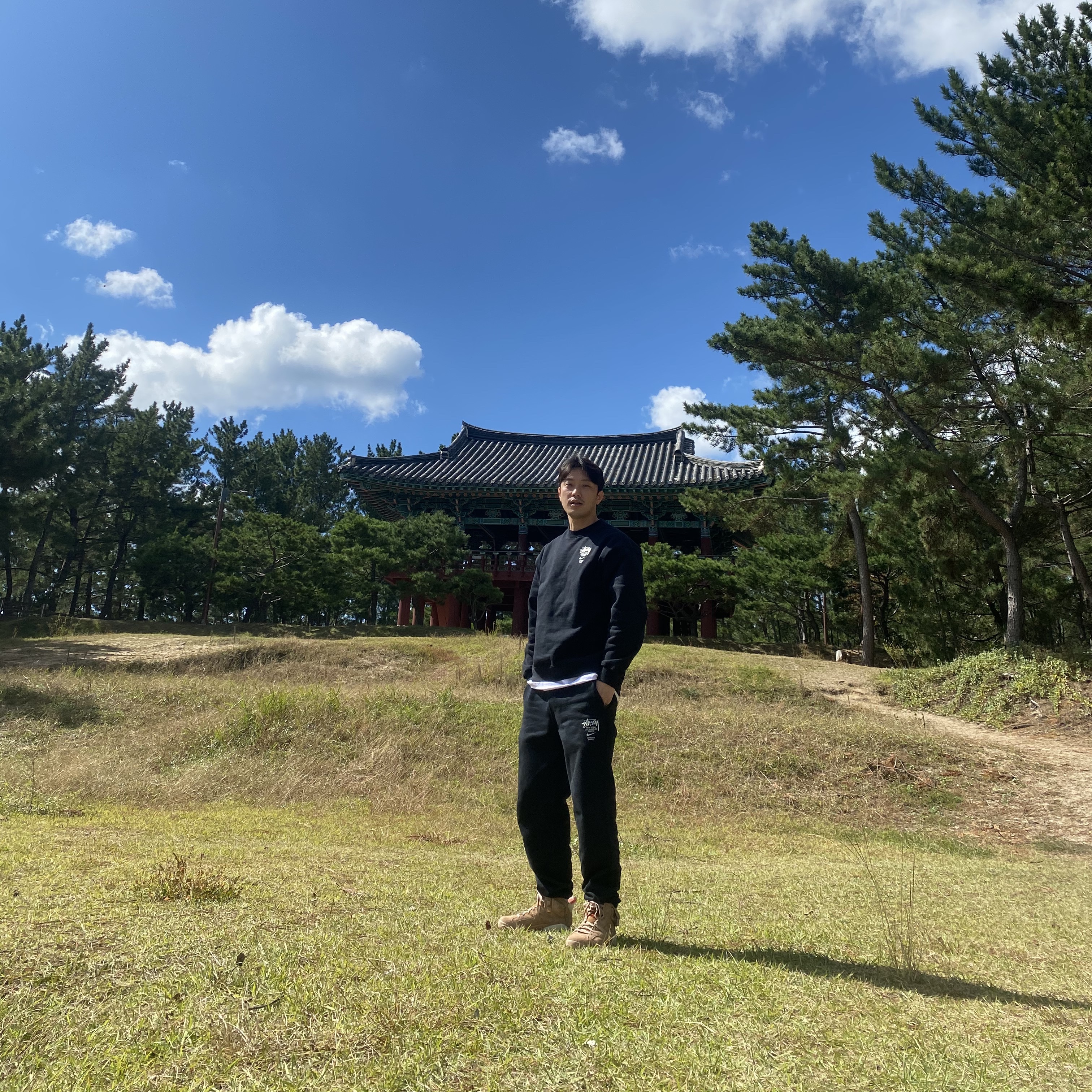 Nike x Stussy NRG ZR Fleece Crewneck Black - US/EU, Nike x Stussy NRG ZR Fleece Pants Black - US/EU 착용 스타일