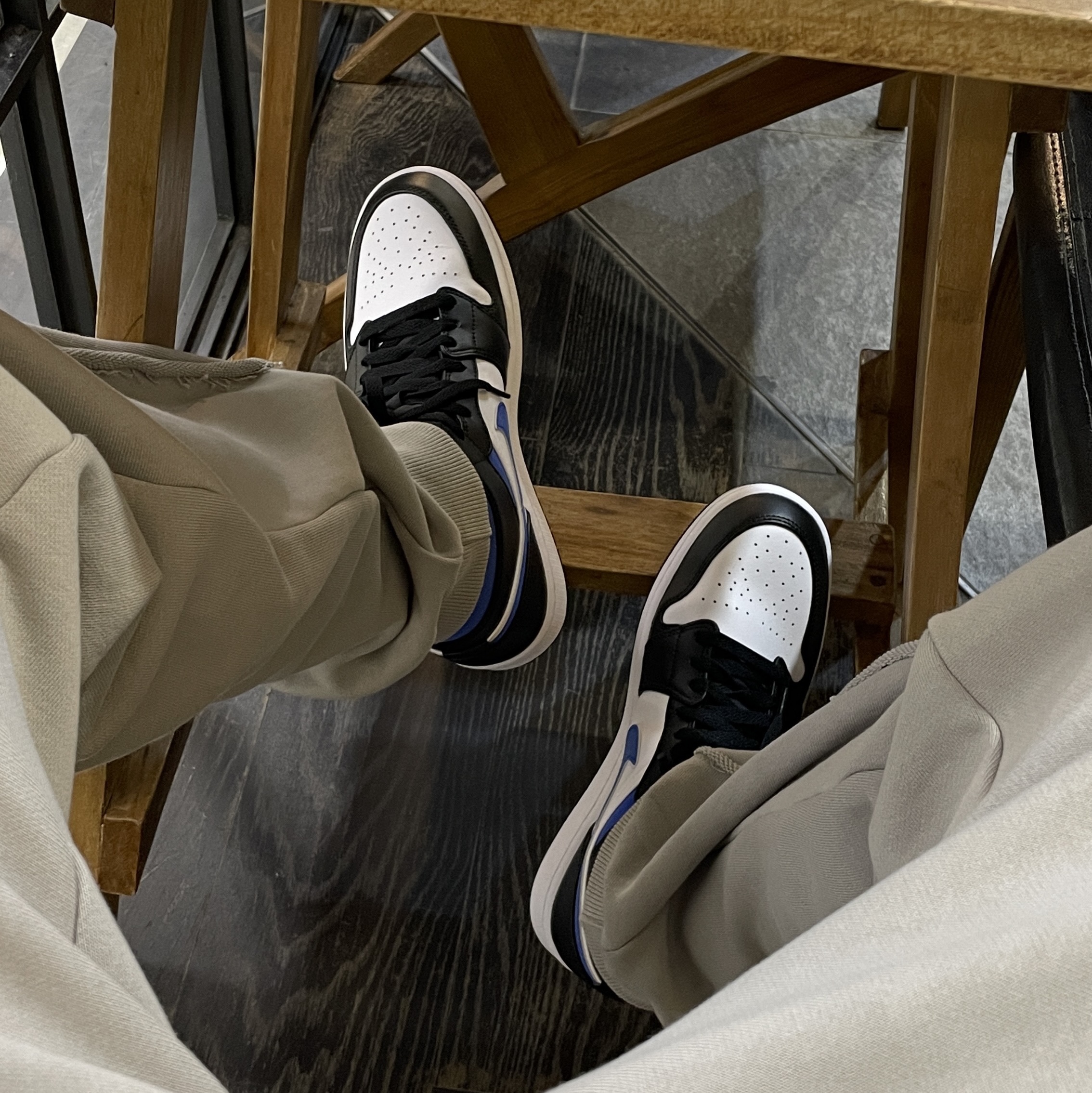 Jordan 1 Mid Racer Blue 착용 스타일