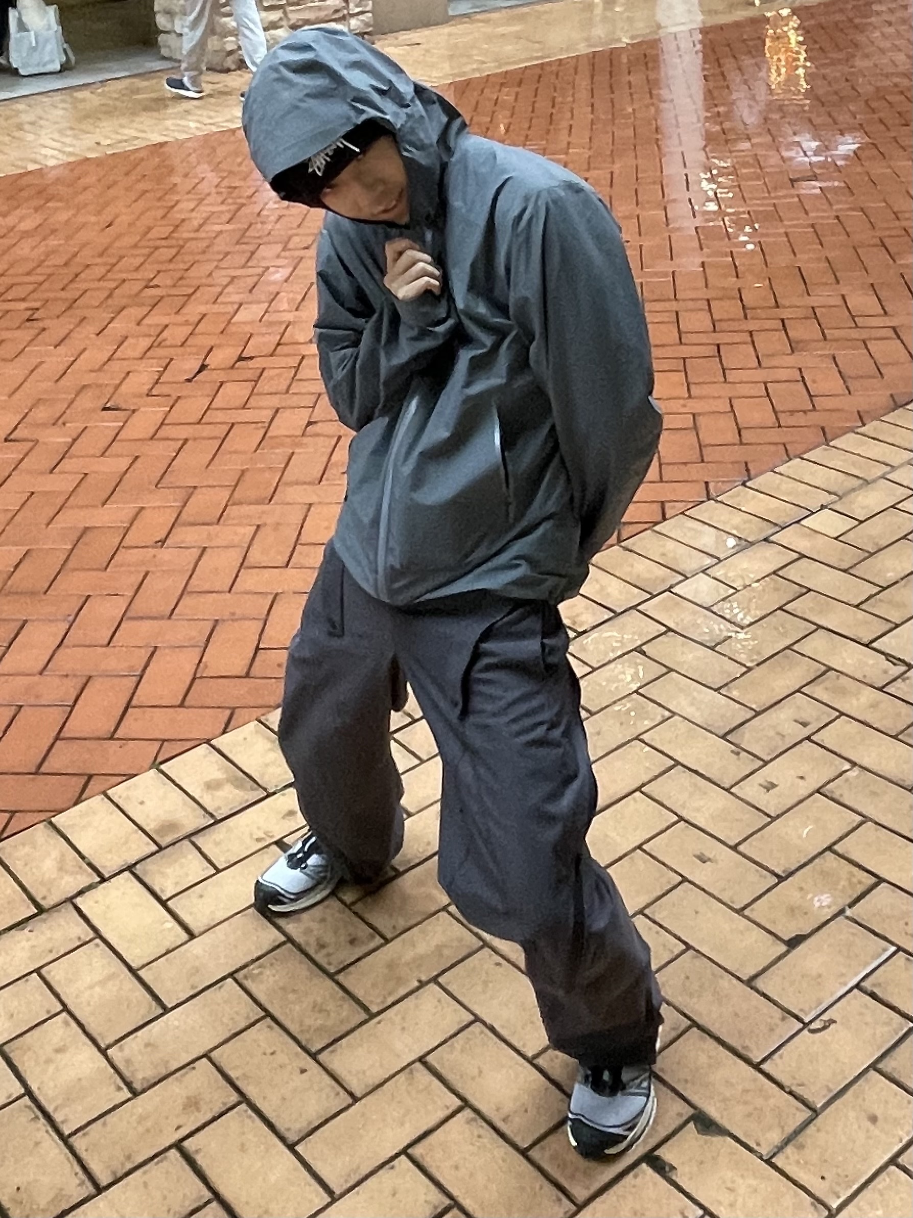 Arc'teryx Zeta SL Jacket Microchip, Salomon XT-6 Expanse Alloy Quiet Shade 착용 스타일 - 1