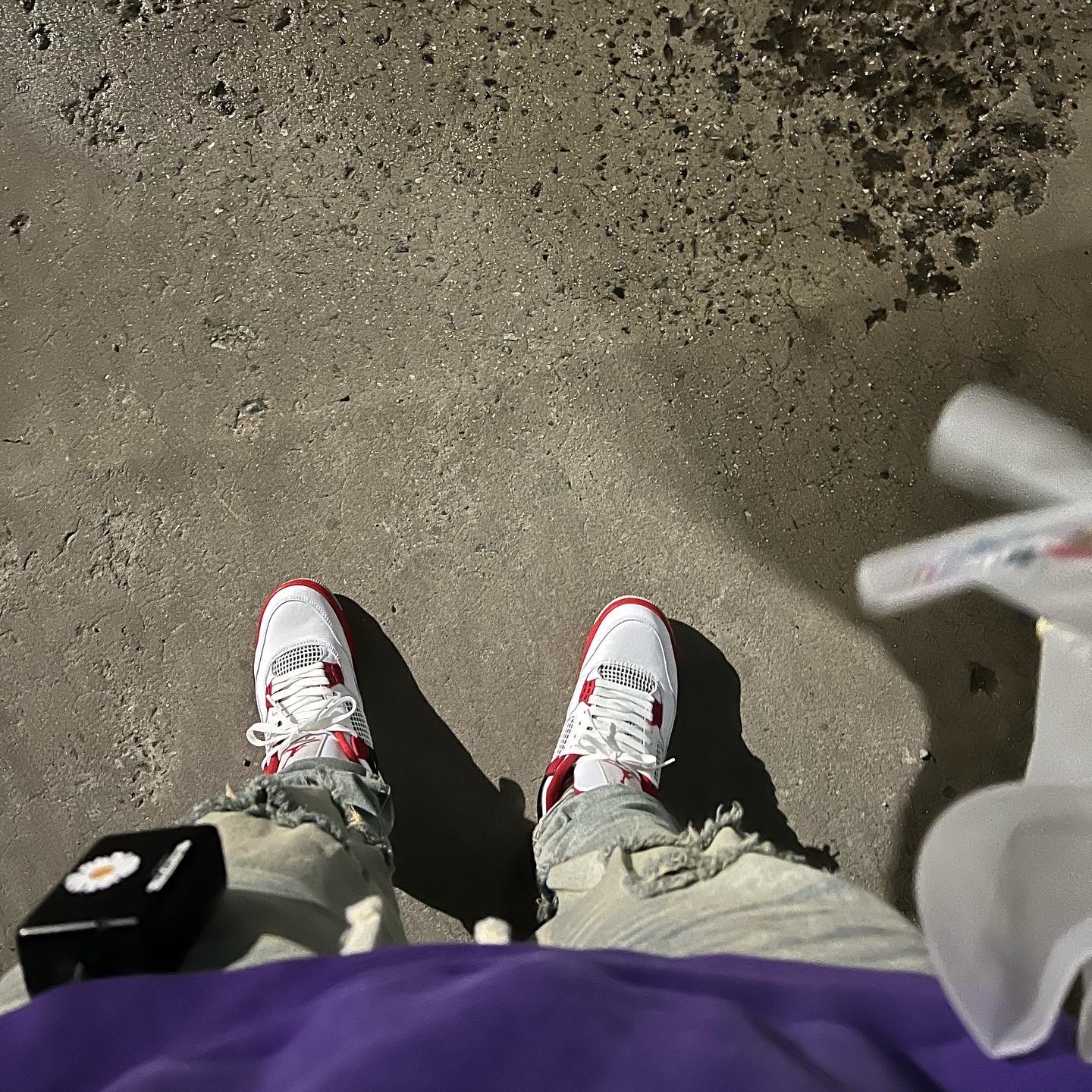 Jordan 4 Retro OG Fire Red 2020 착용 스타일