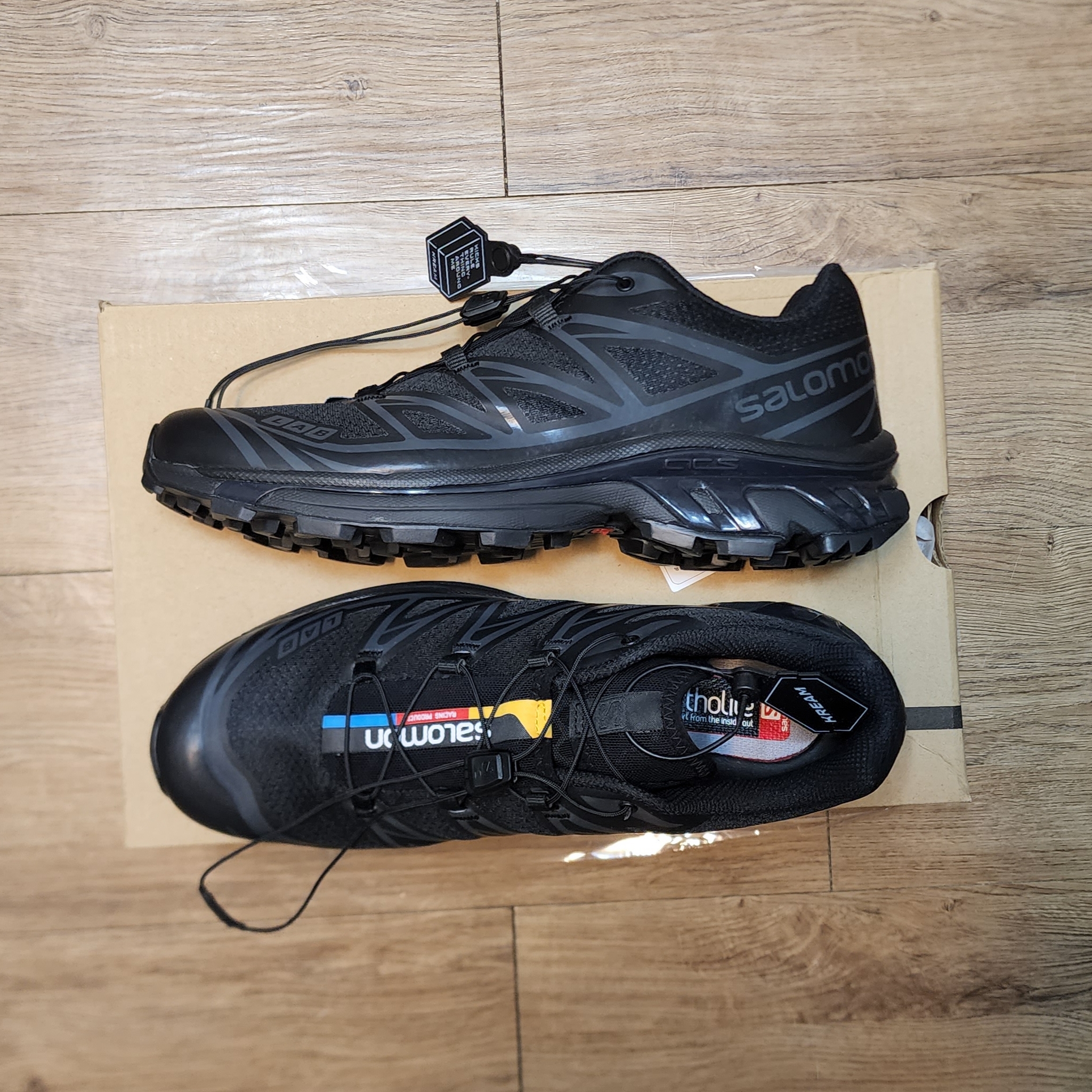 Salomon XT-6 ADV Black 착용 스타일