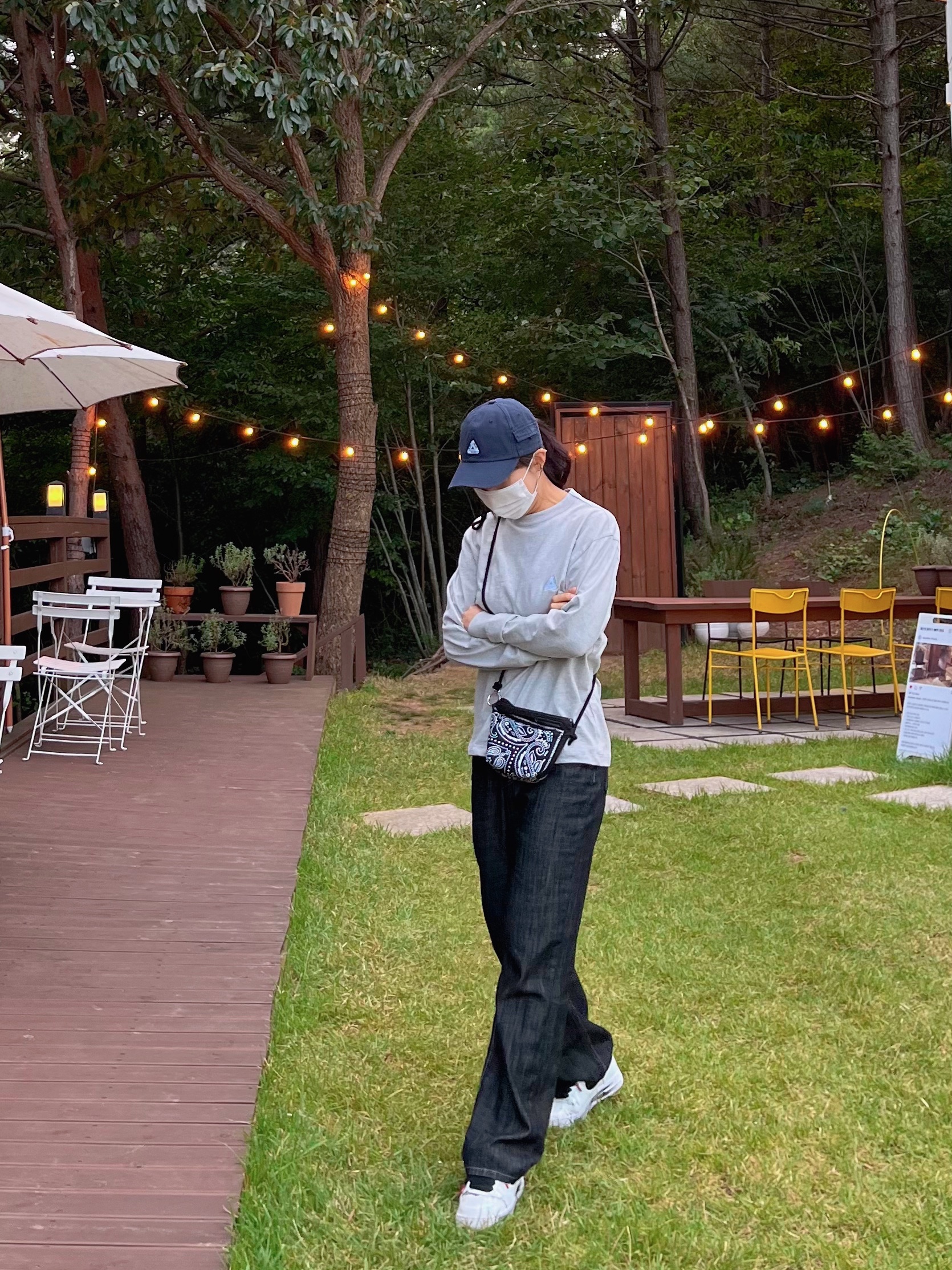 Palace Garment Dyed Tri-Ferg Patch 6-Panel Navy - 22FW, Nike x Peaceminusone Air Force 1 Low Para-Noise 2.0 착용 스타일
