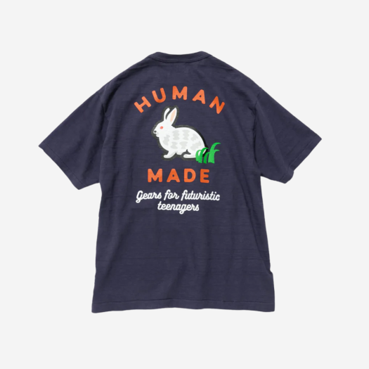 휴먼 메이드 포켓 티셔츠 #2 네이비