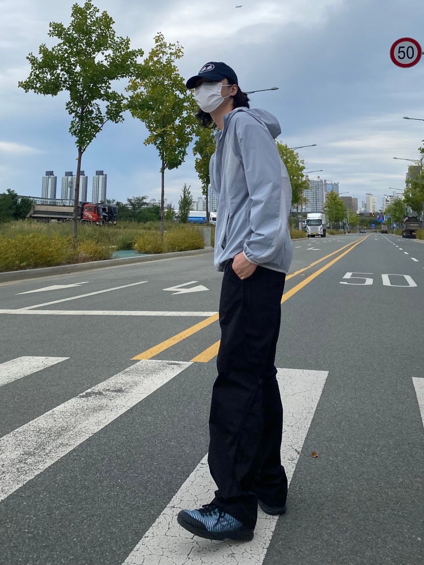 산산기어 메쉬 자켓 스카이 블루 - 22SS | Sansan Gear | KREAM
