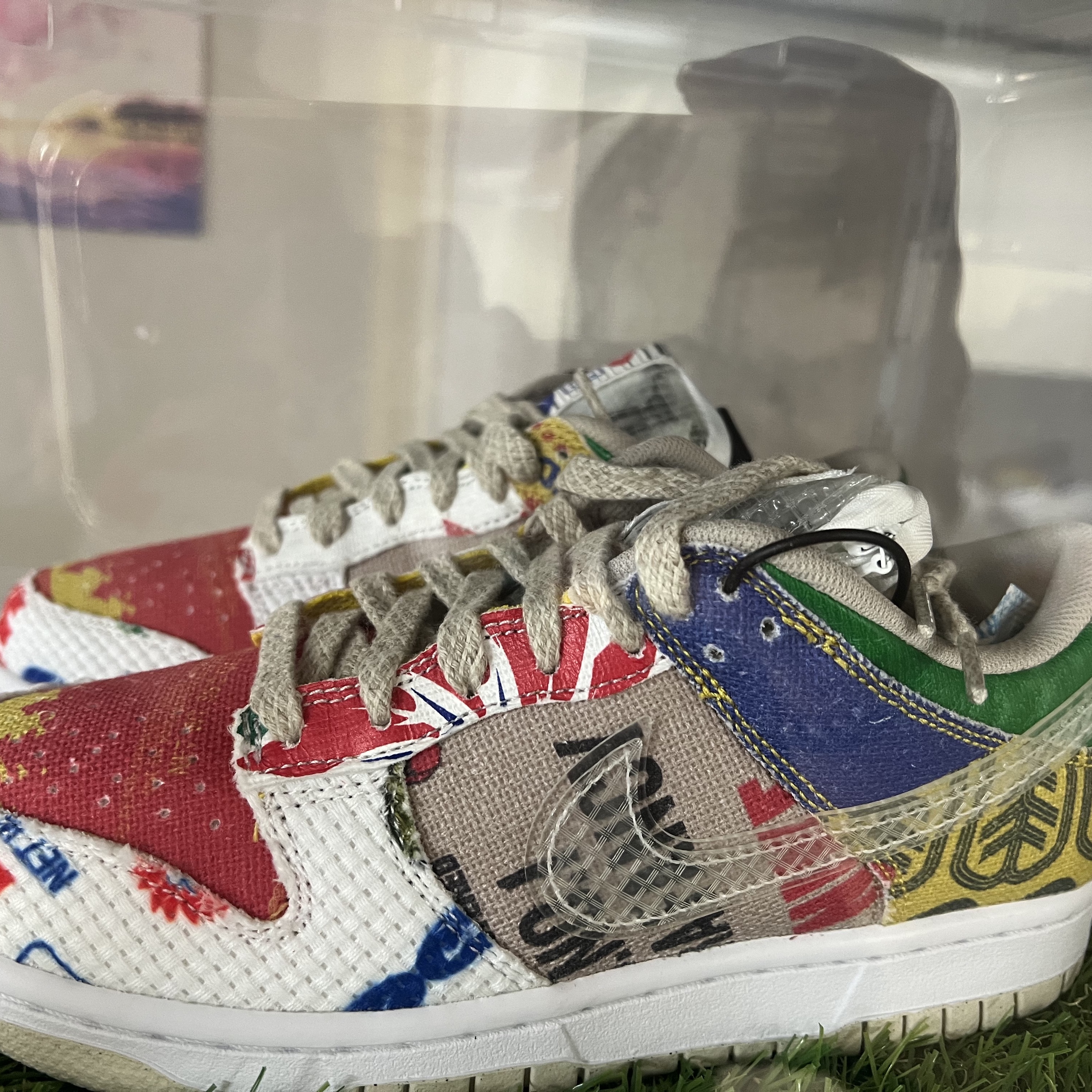 Nike Dunk Low SP City Market, Nike x froSkate SB Dunk High Pro QS All Love 착용 스타일 - 1