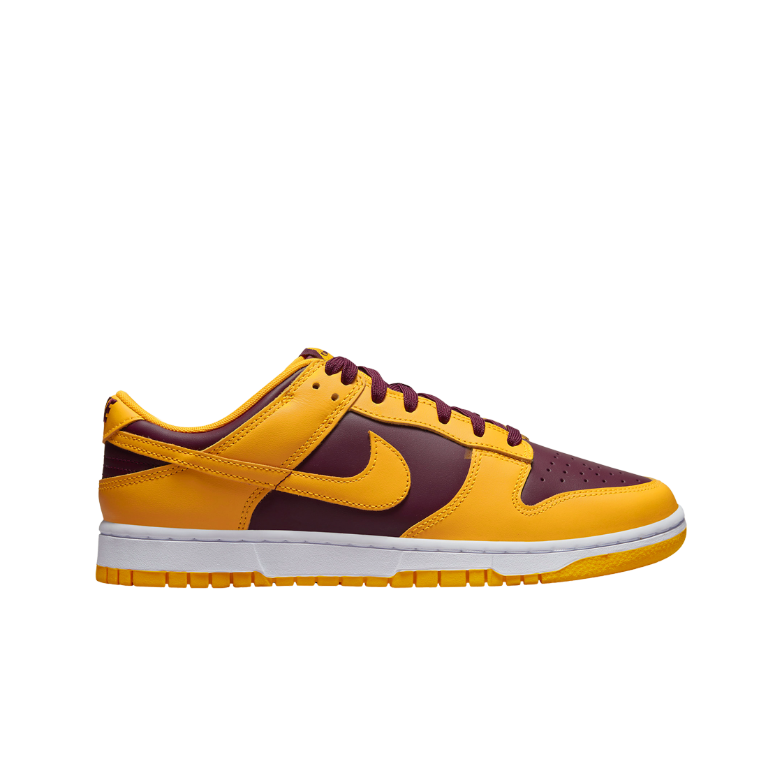 나이키 덩크 로우 레트로 유니버시티 골드 앤 딥 마룬(Nike Dunk Low Retro University Gold and Deep Maroon)