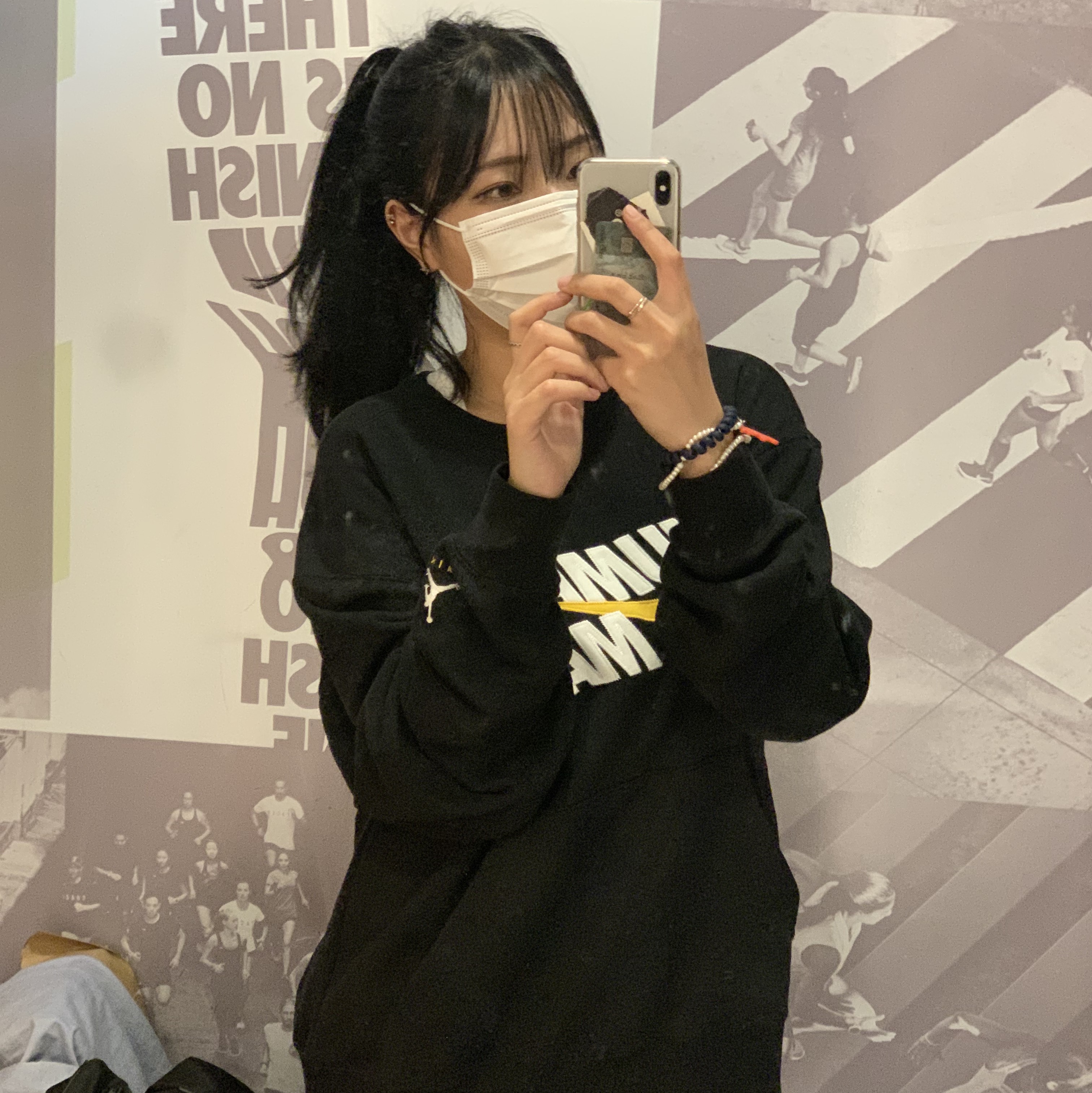 Nike Air Force 1 '07 Low White 착용 스타일 - 1