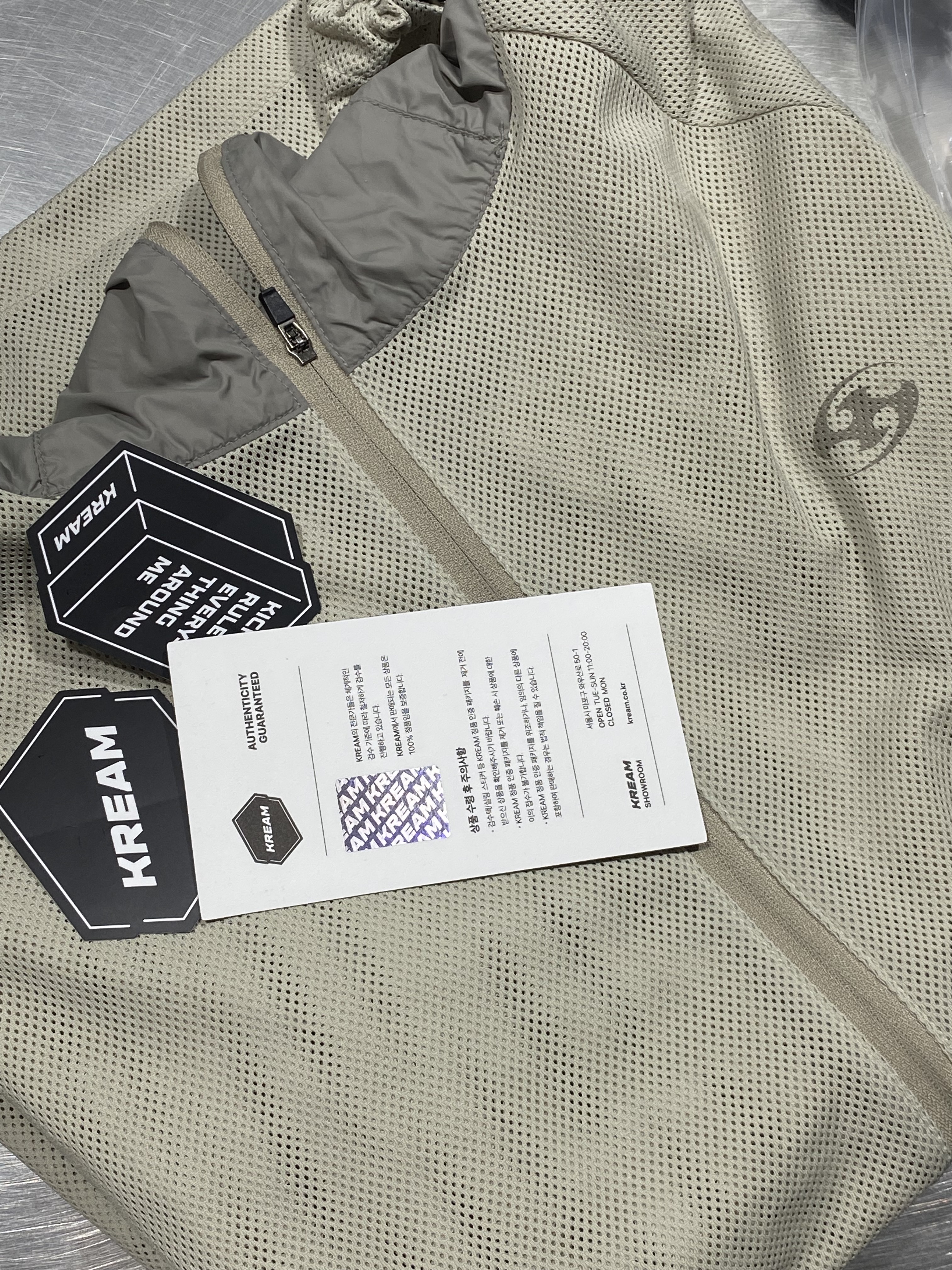 Sansan Gear Sansan BLF Mesh Jacket Beige - 22SS 착용 스타일 - 4