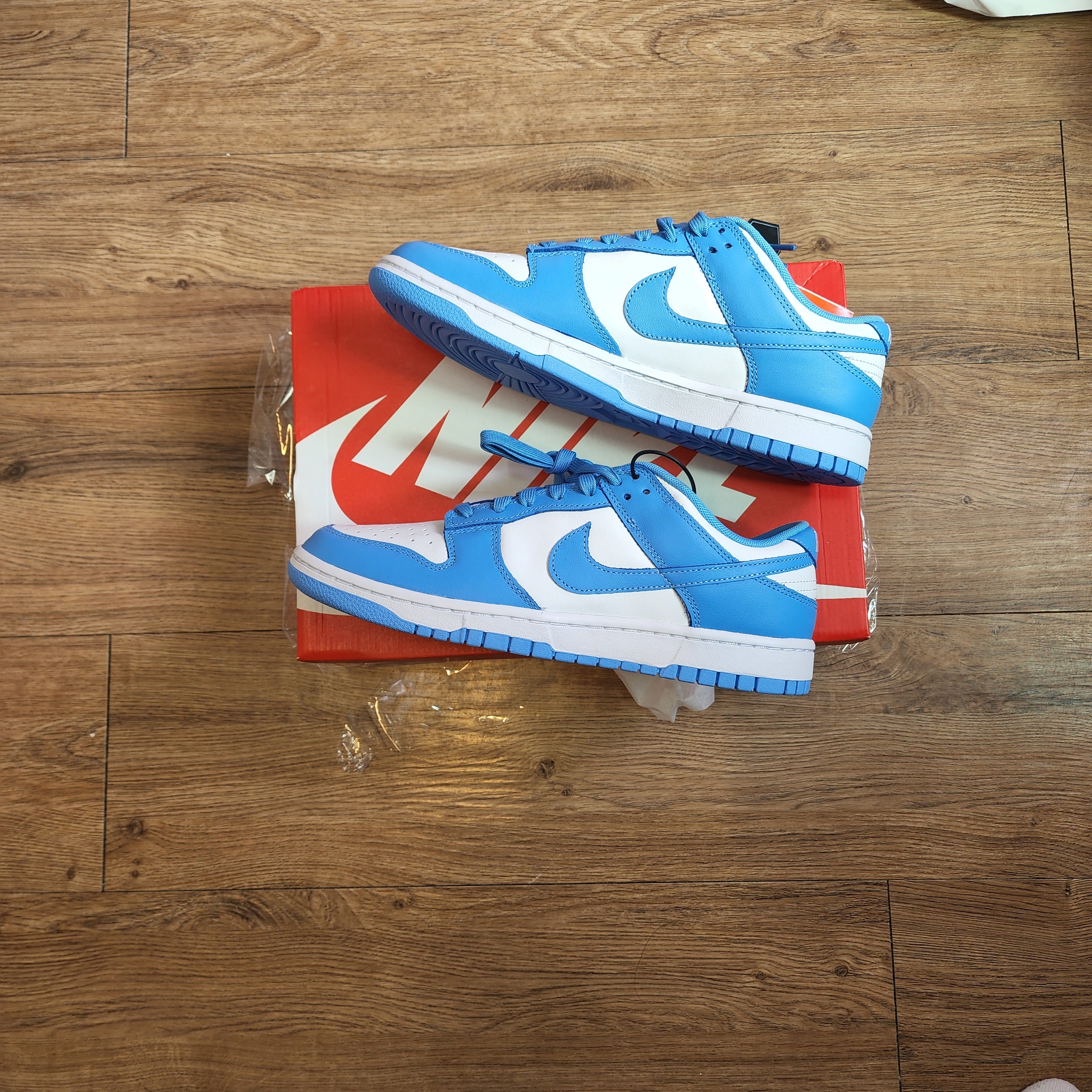 Nike Dunk Low Retro University Blue 착용 스타일