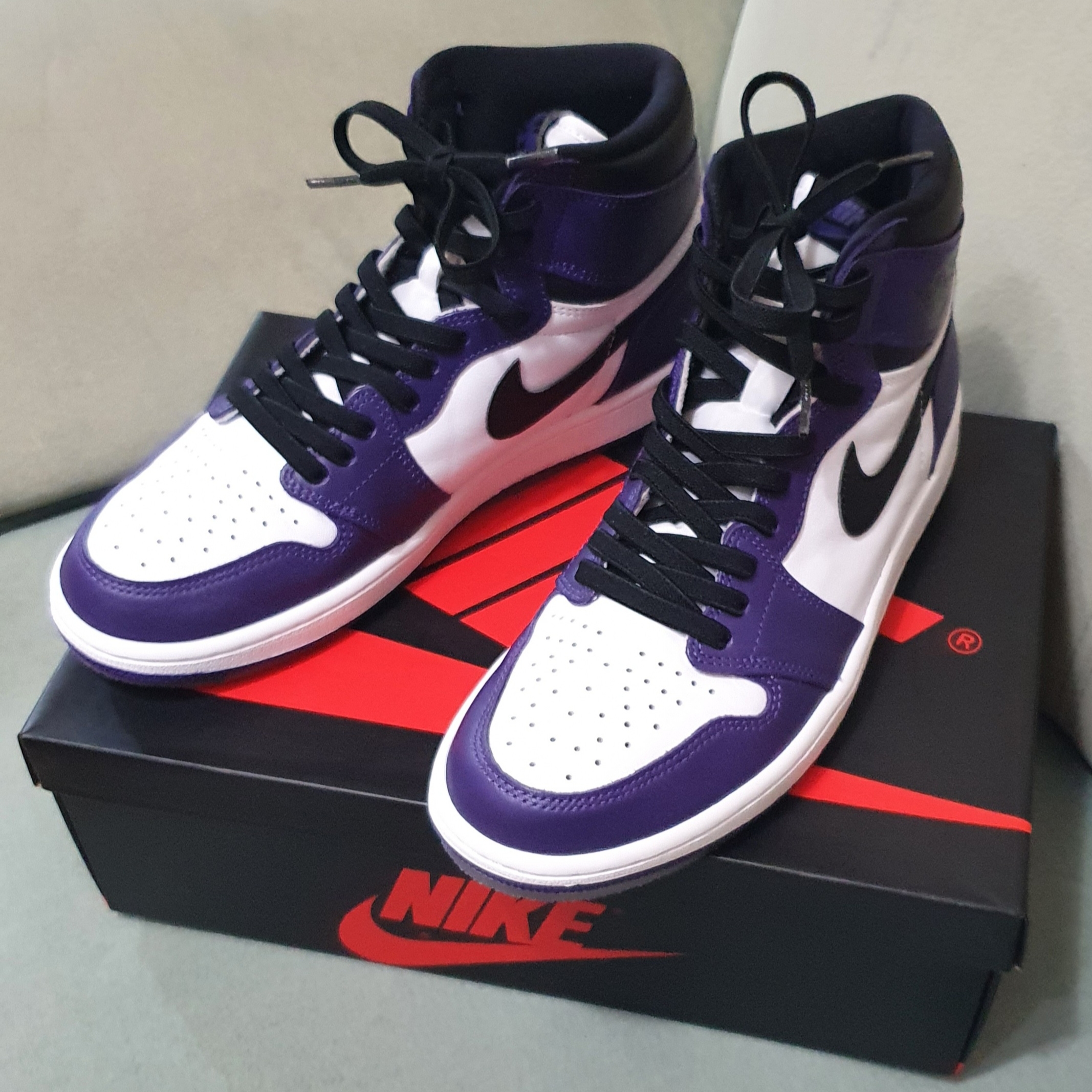 Jordan 1 Retro High OG Court Purple 2020 착용 스타일