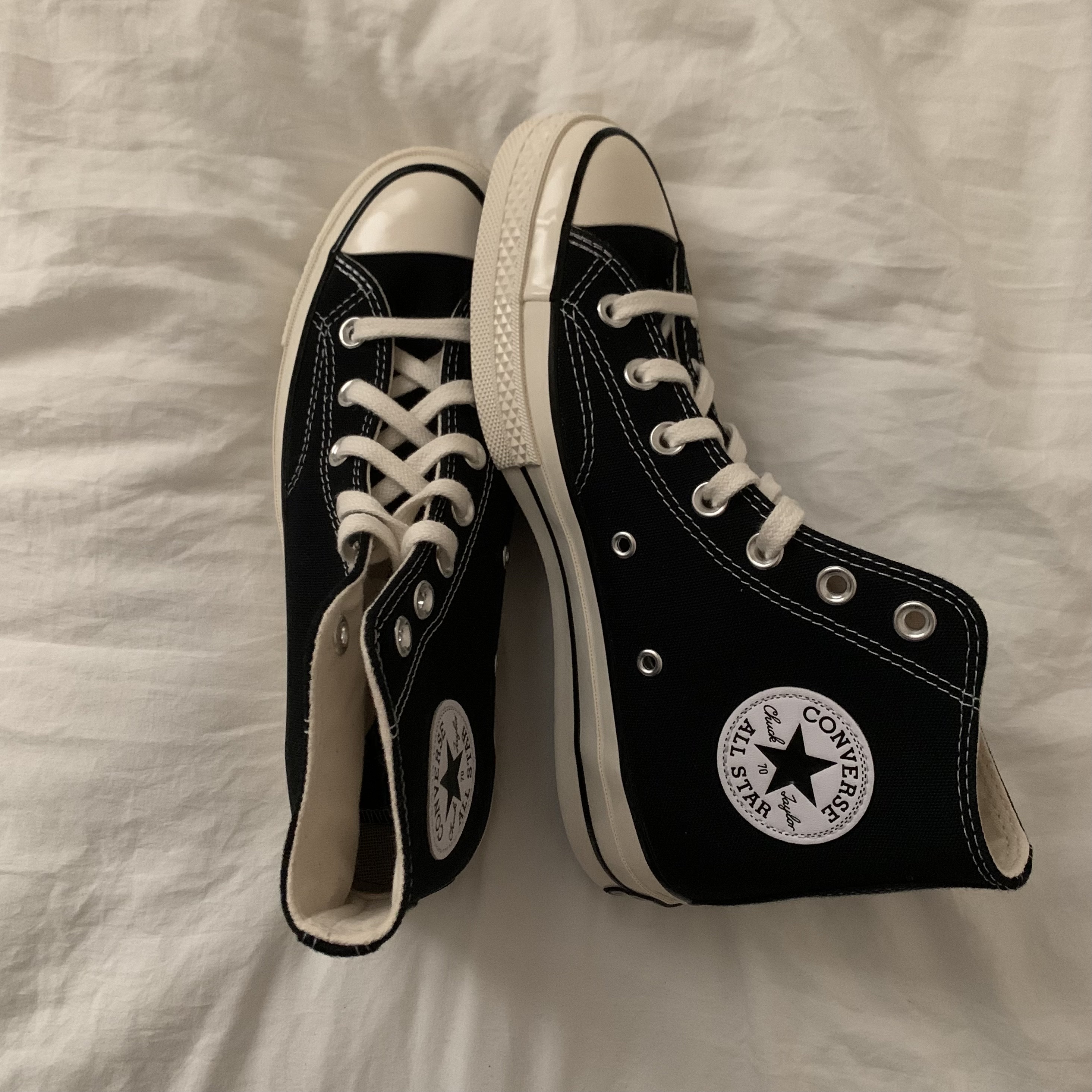 Converse Chuck 70 Hi Black 착용 스타일