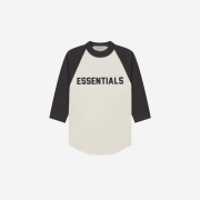 (Kids) Essentials 3/4 Sleeve Baseball T-Shirt Wheat - 22SS