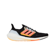 Adidas UltraBoost 22 Core Black Flash Orange