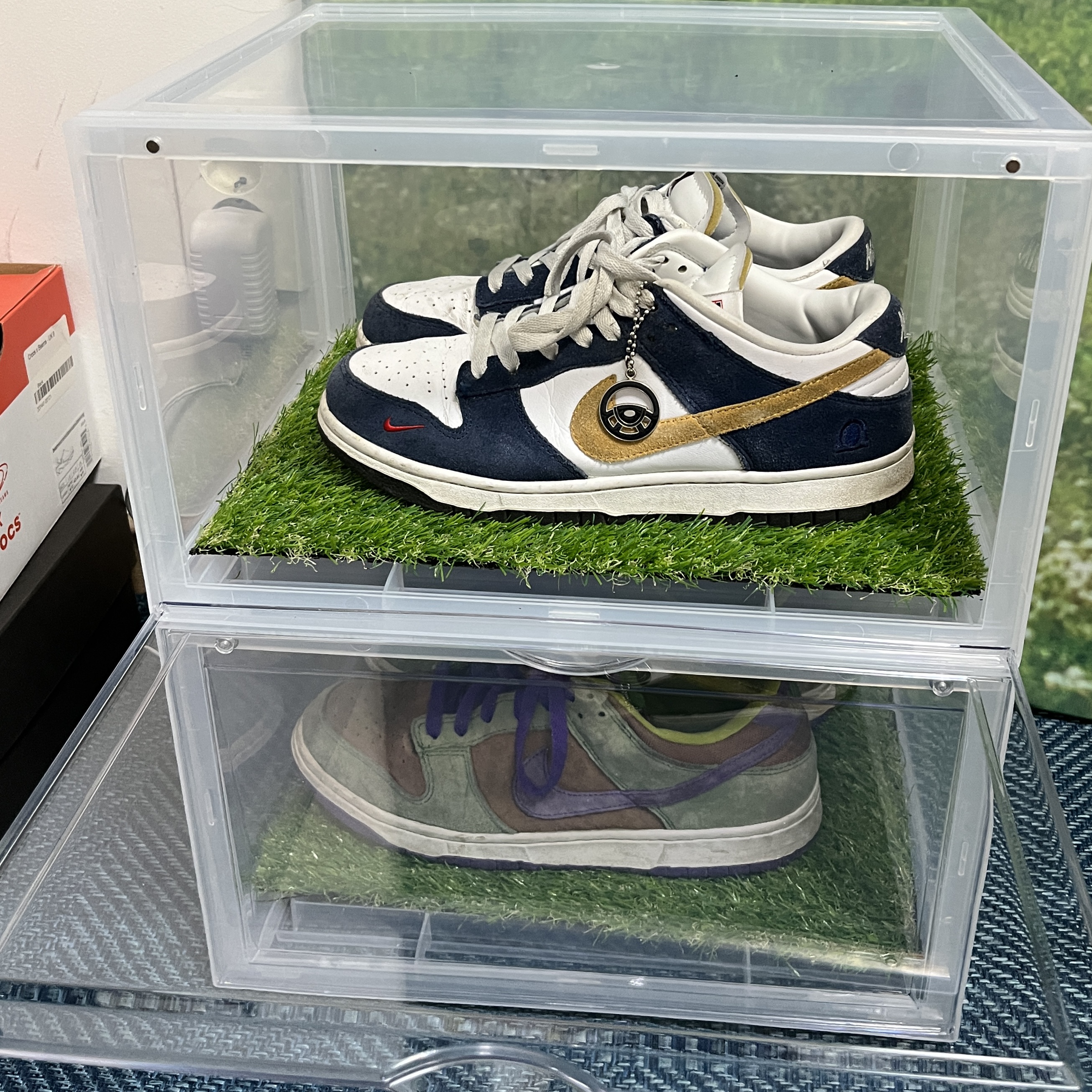 Nike x Kasina Dunk Low 80's Bus, Nike Dunk Low SP Veneer 착용 스타일 - 4