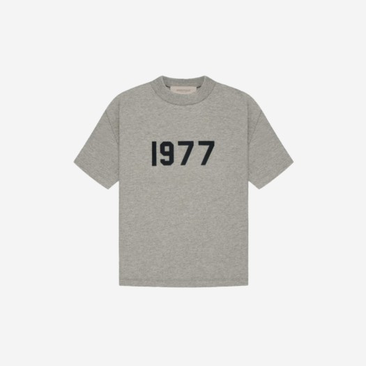 (키즈) 에센셜 1977 티셔츠 다크 오트밀 - 22SS
