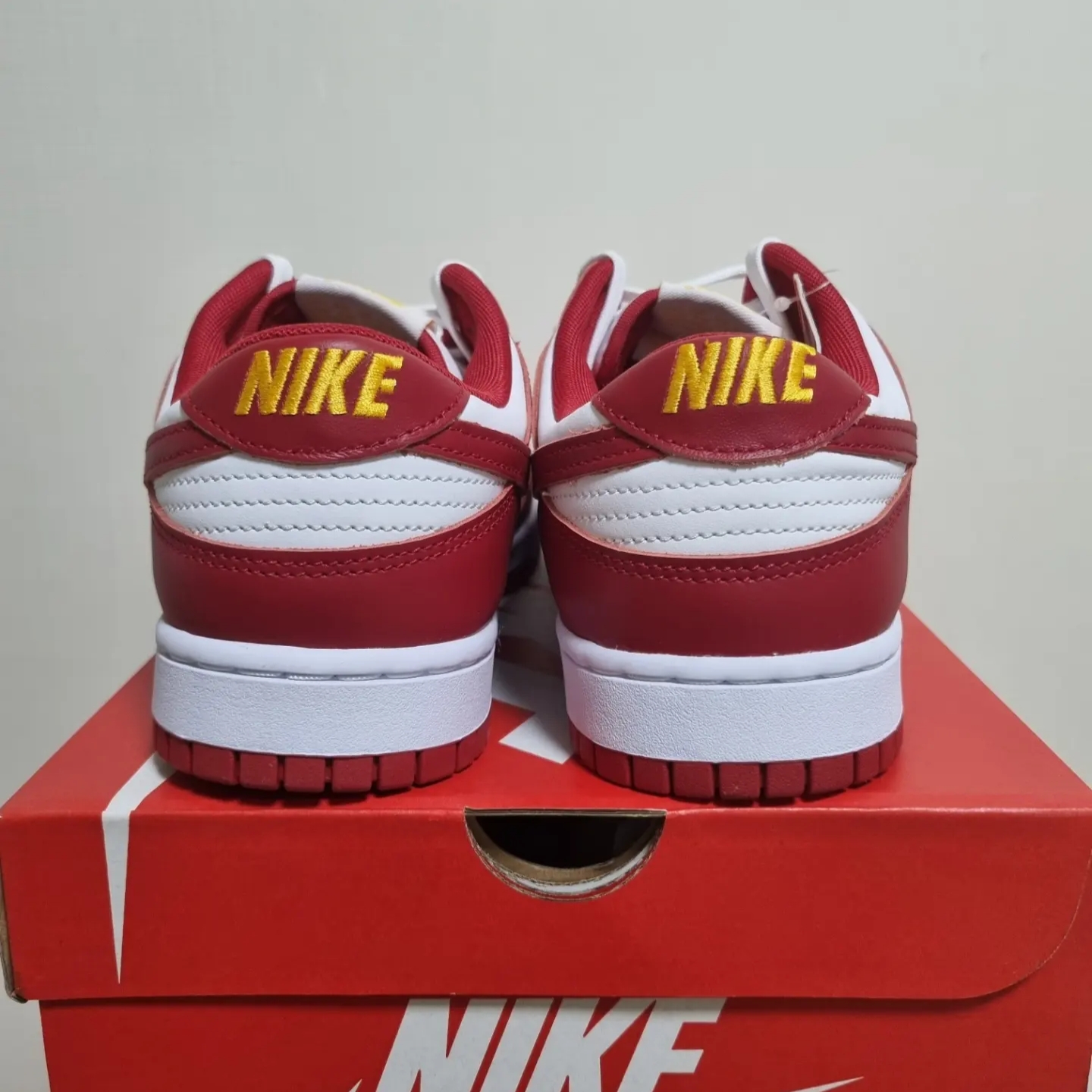 Nike Dunk Low Retro Gym Red 착용 스타일 - 5