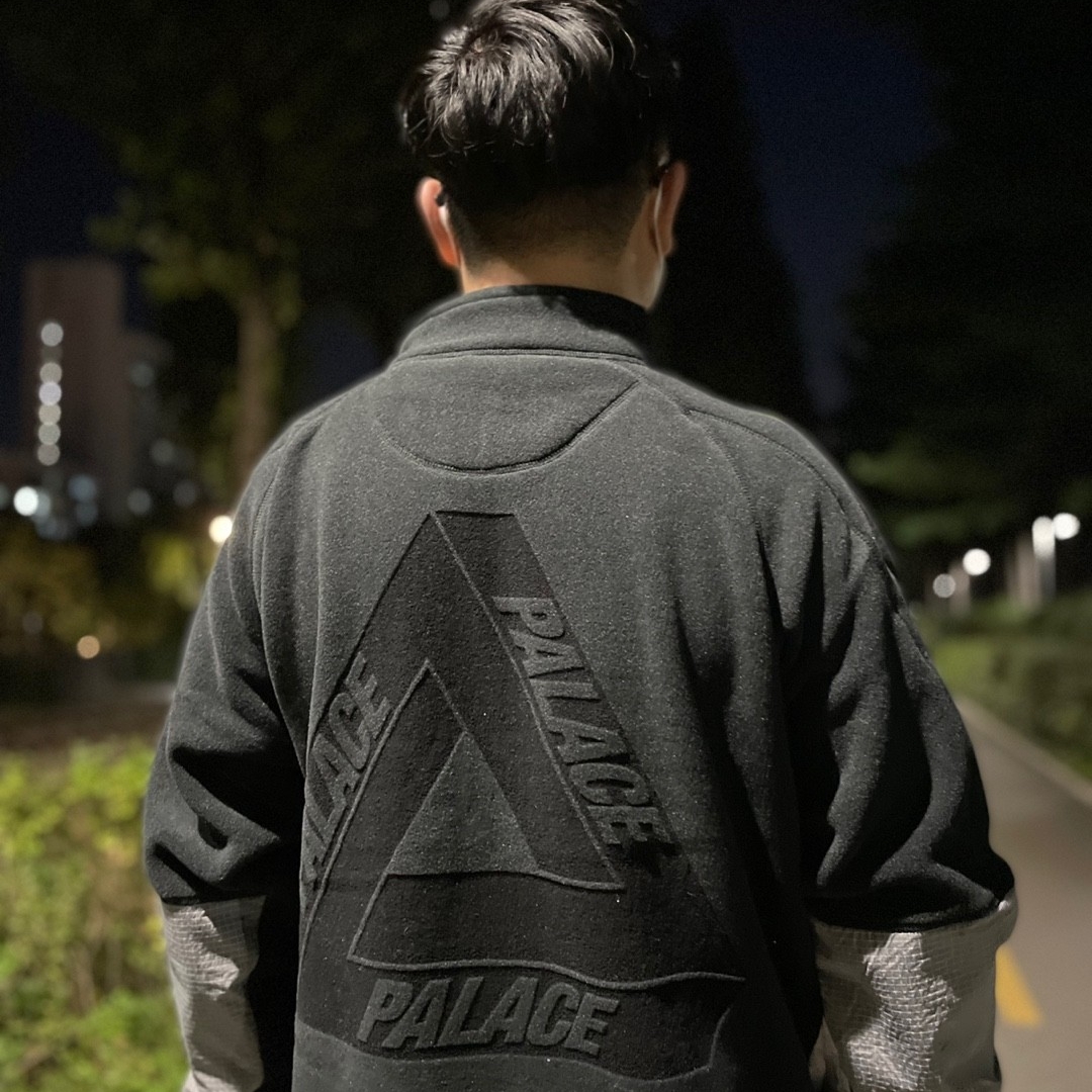 Palace Polartec 1/4 Zip Jacket Black - 22FW, Adidas Yeezy Boost 350 V2 Slate Core Black 2022/2023 착용 스타일 - 2