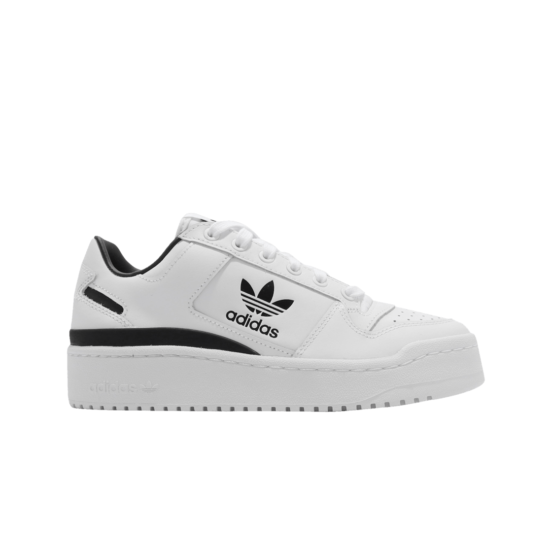 (W) 아디다스 포럼 볼드 클라우드 화이트 코어 블랙((W) Adidas Forum Bold Cloud White Core Black)