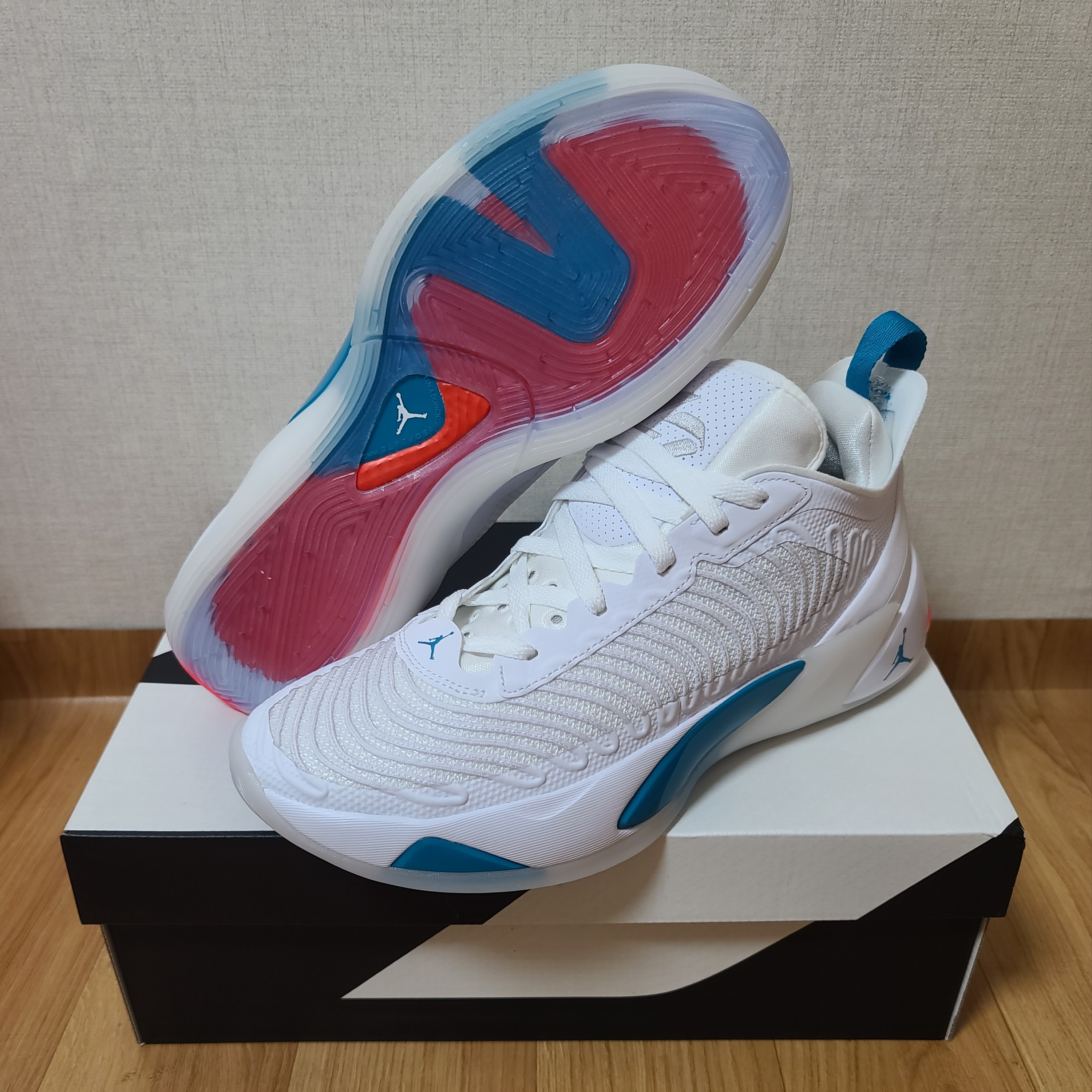 Jordan Luka 1 PF Neo Turquoise 착용 스타일 - 3