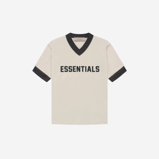 (키즈) 에센셜 브이넥 티셔츠 위트 - 22SS