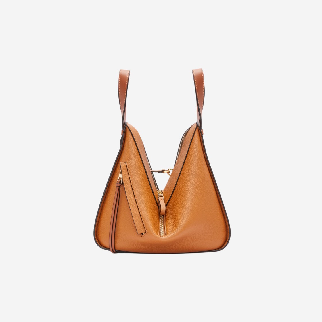 Loewe Small Hammock Bag in Soft Grained Calfskin Light Caramel 상세 이미지 3