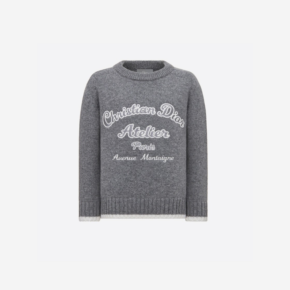 (Kids) Dior Christian Dior Atelier Sweater Gray 상세 이미지 1