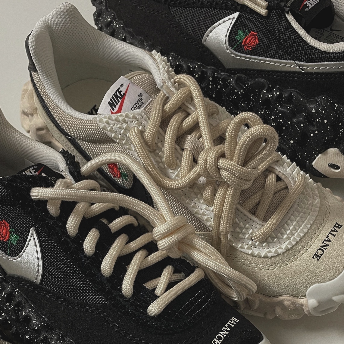 Nike x Undercover Overbreak SP Overcast, Nike x Undercover Overbreak SP Black 착용 스타일 - 1