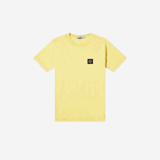 (키즈) 스톤 아일랜드 20147 티셔츠 옐로우 - 22SS