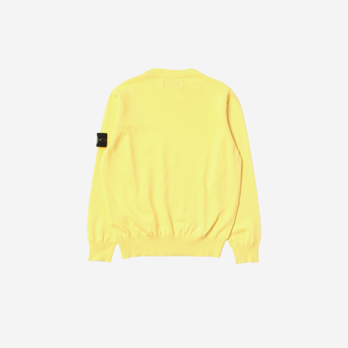 (Kids) Stone Island 502A4 Crewneck Knit Yellow - 22SS 상세 이미지 2