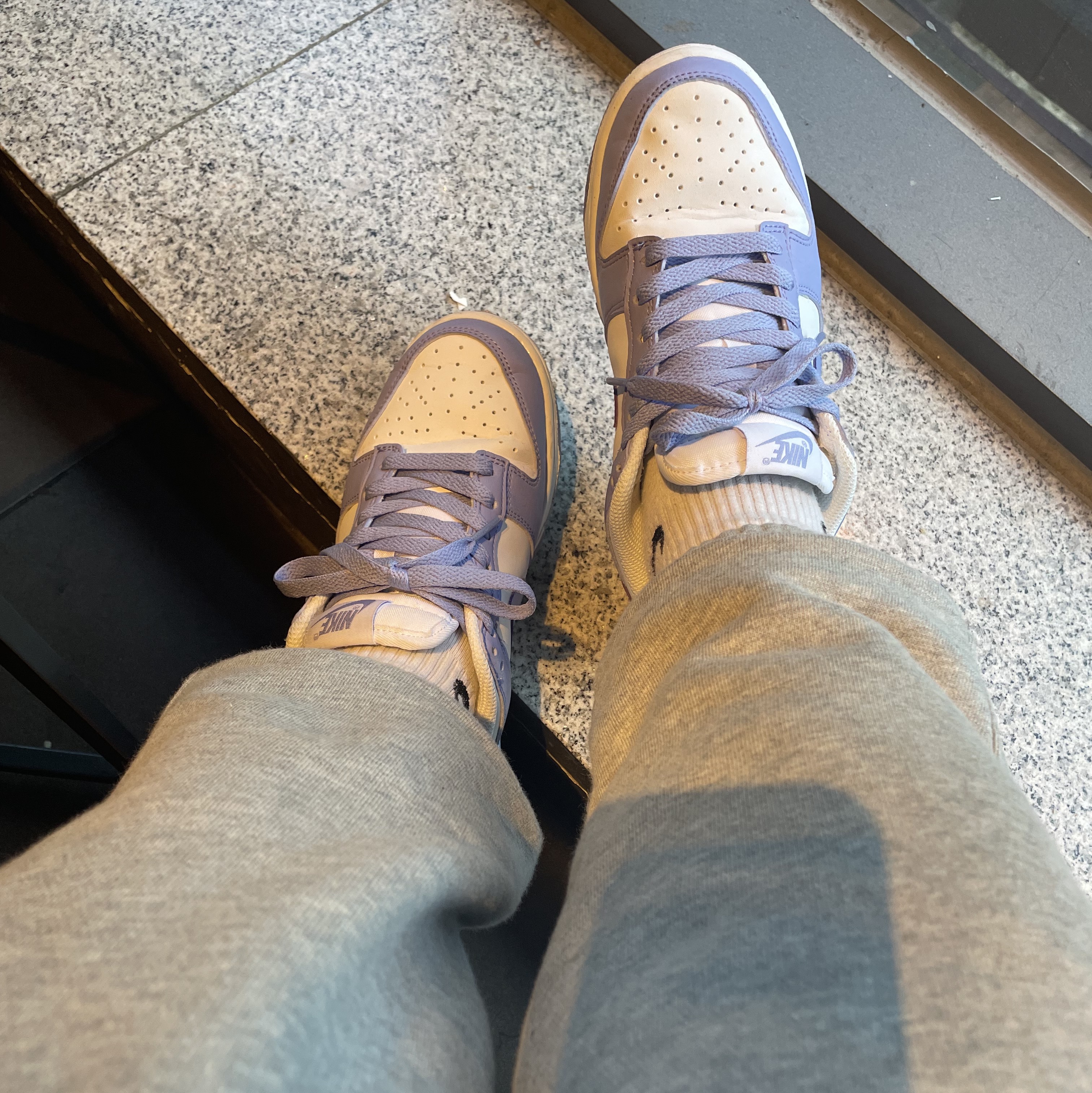 (W) Nike Dunk Low Next Nature Lilac 착용 스타일