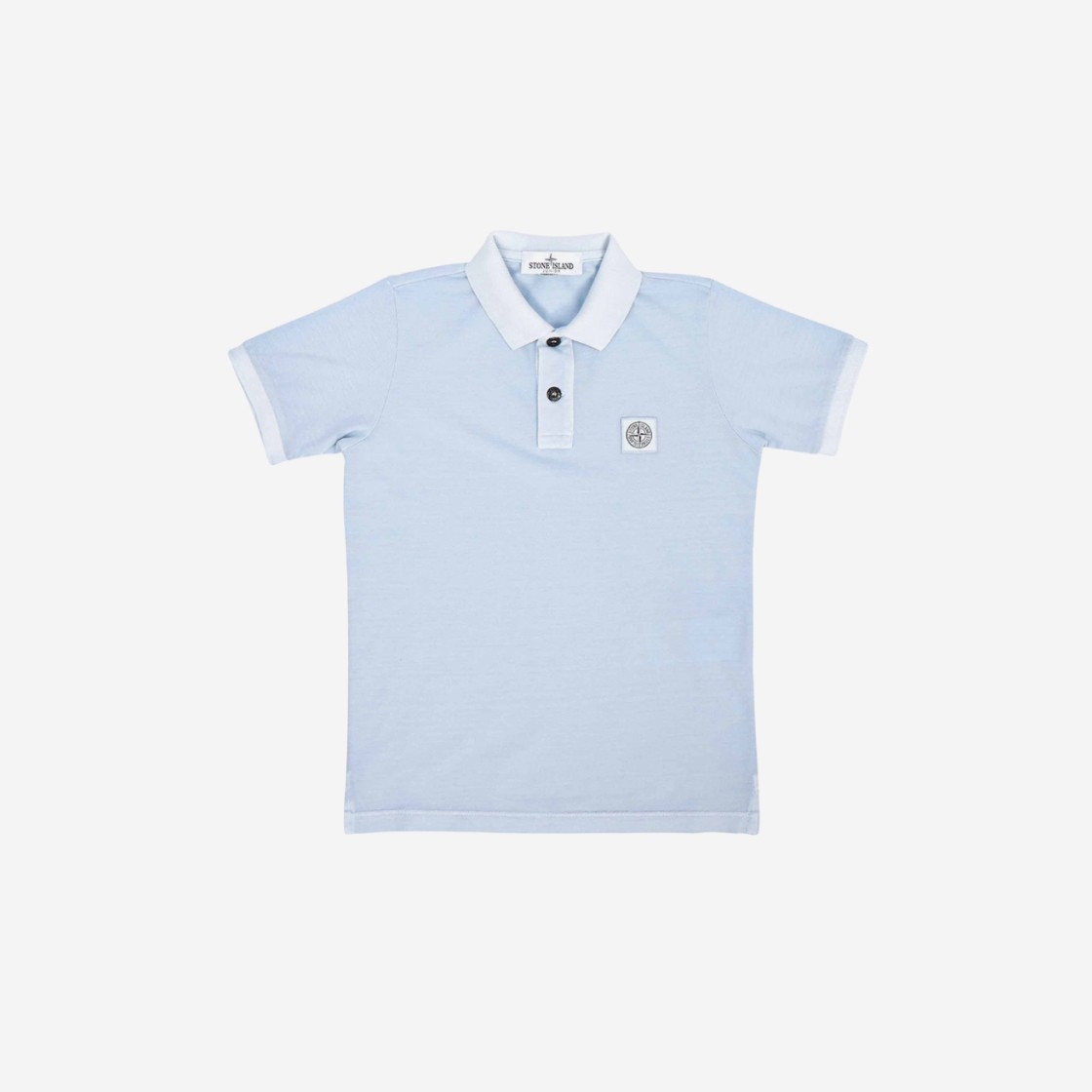 (Kids) Stone Island 20949 Polo Shirt Lavender - 22SS 상세 이미지 1