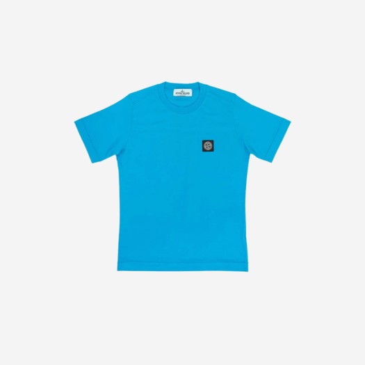(키즈) 스톤 아일랜드 20147 티셔츠 터콰이즈 - 22SS