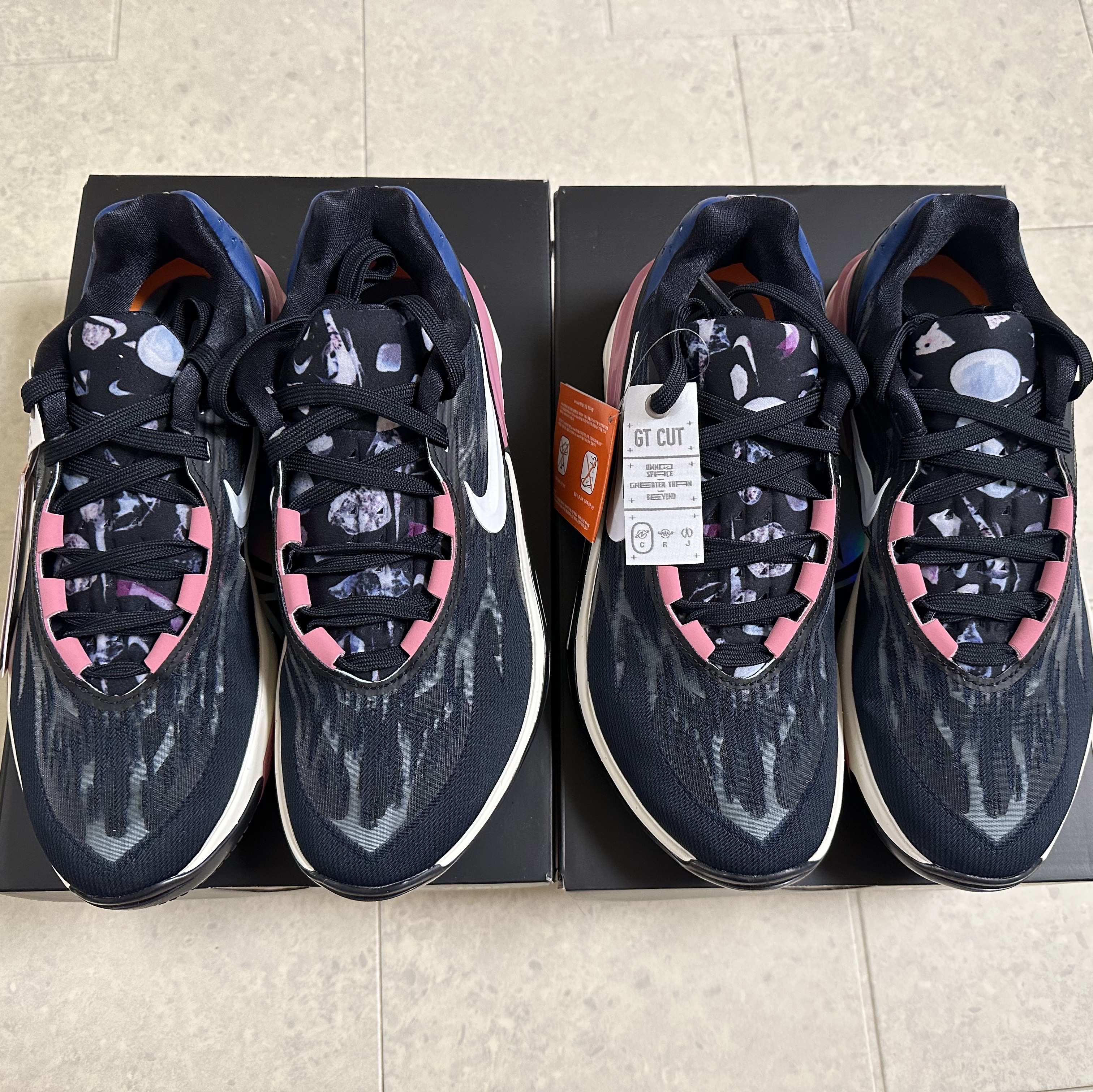 Nike Air Zoom GT Cut 2 Black Desert Berry 착용 스타일 - 2