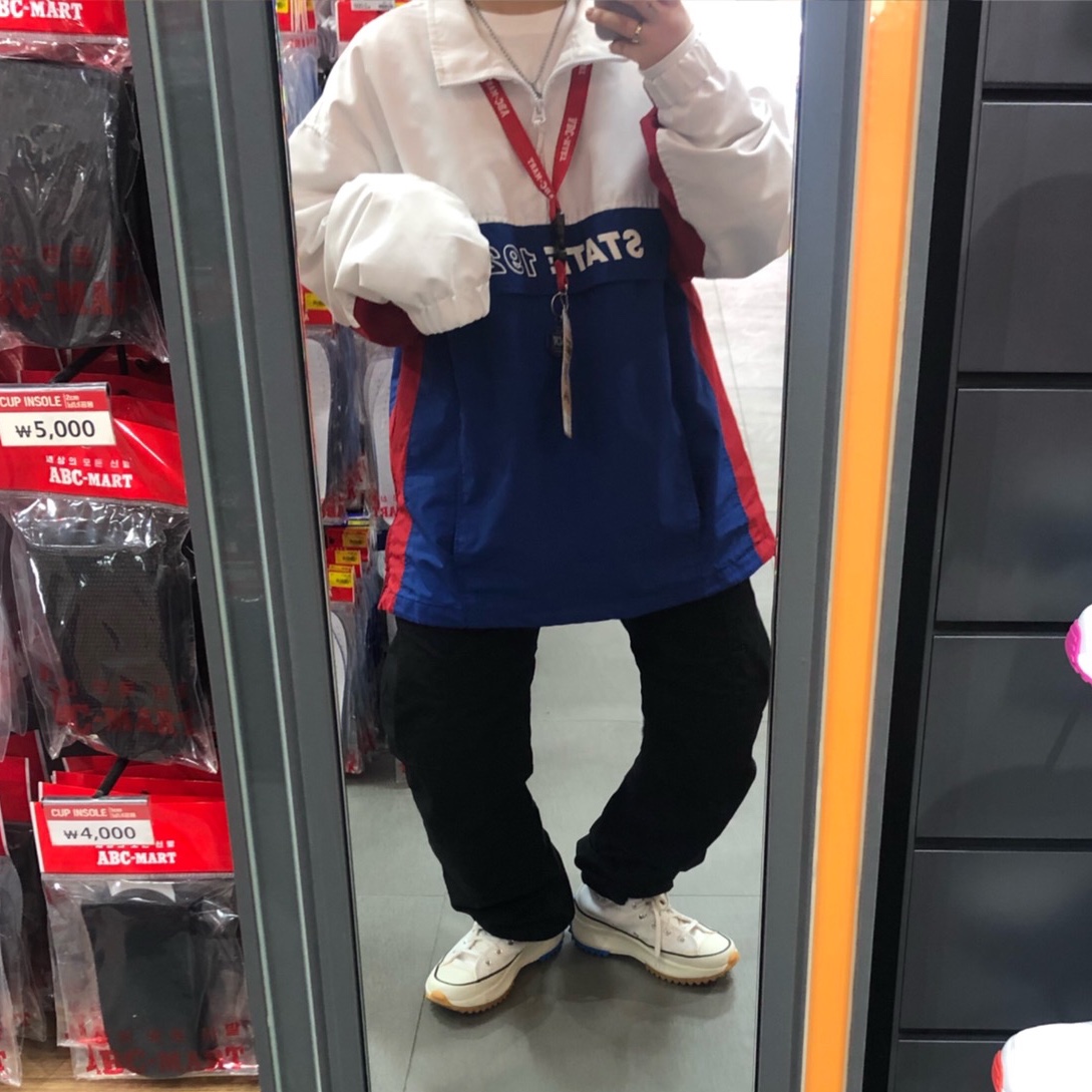 Converse x JW Anderson Run Star Hike Hi White 착용 스타일 - 2