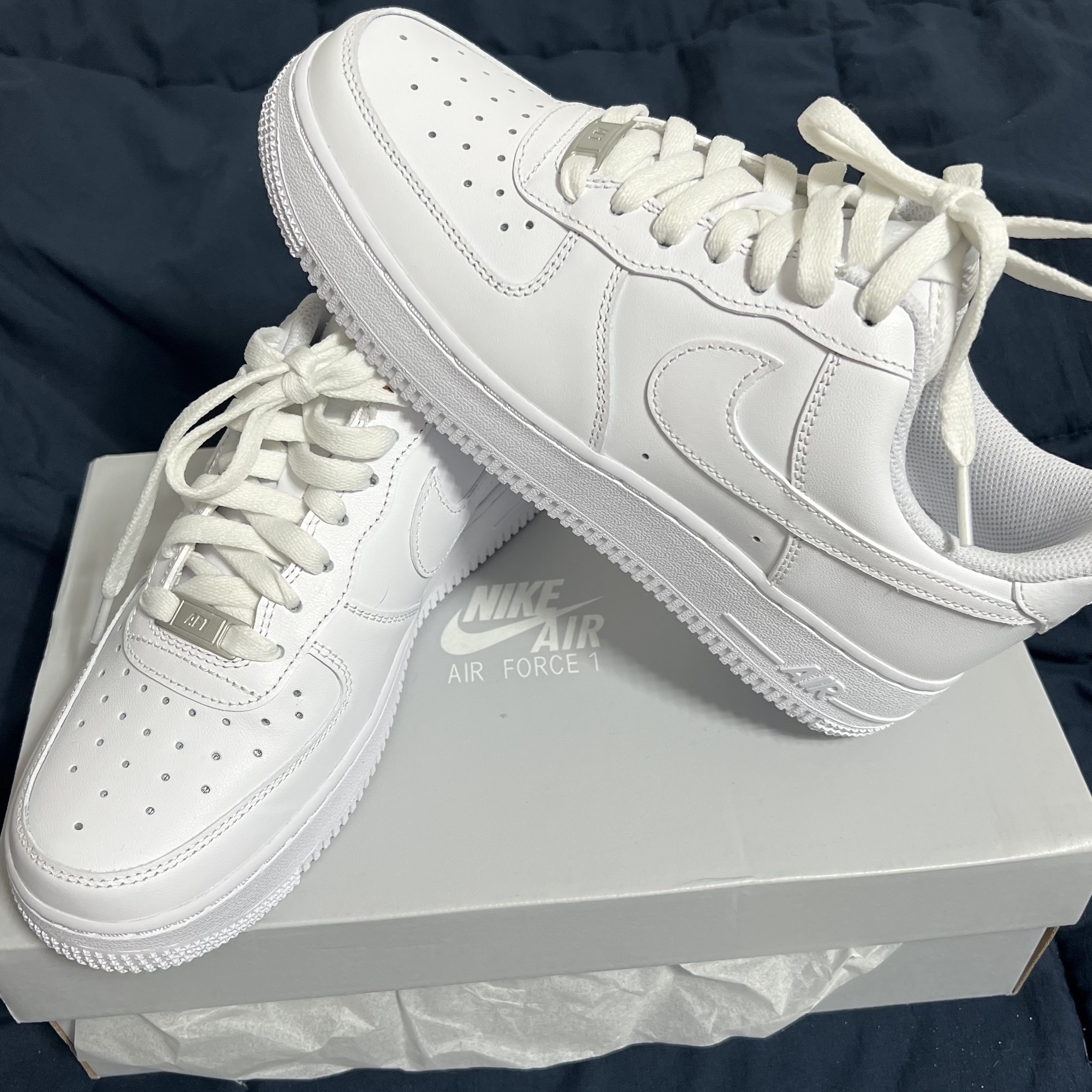 Nike Air Force 1 '07 Low White 착용 스타일