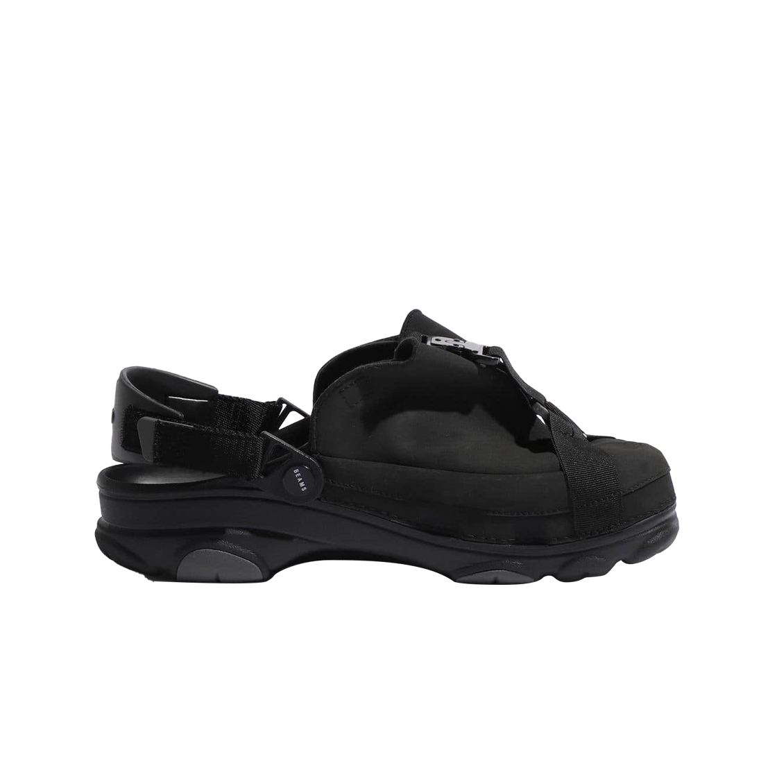 크록스 x 빔즈 코브라 버클 클래식 클로그 블랙