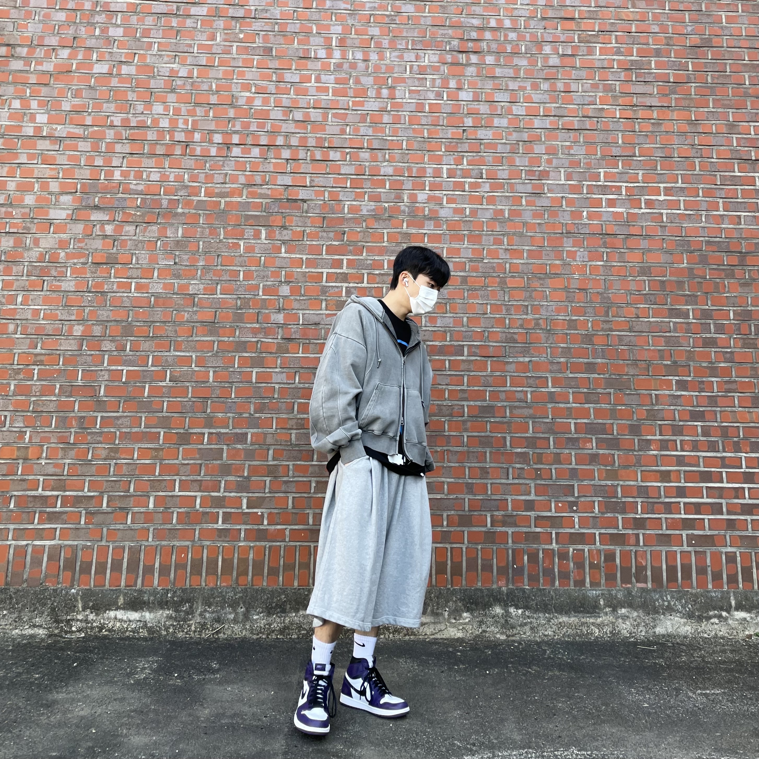 Jordan 1 Retro High OG Court Purple 2020 착용 스타일 - 1