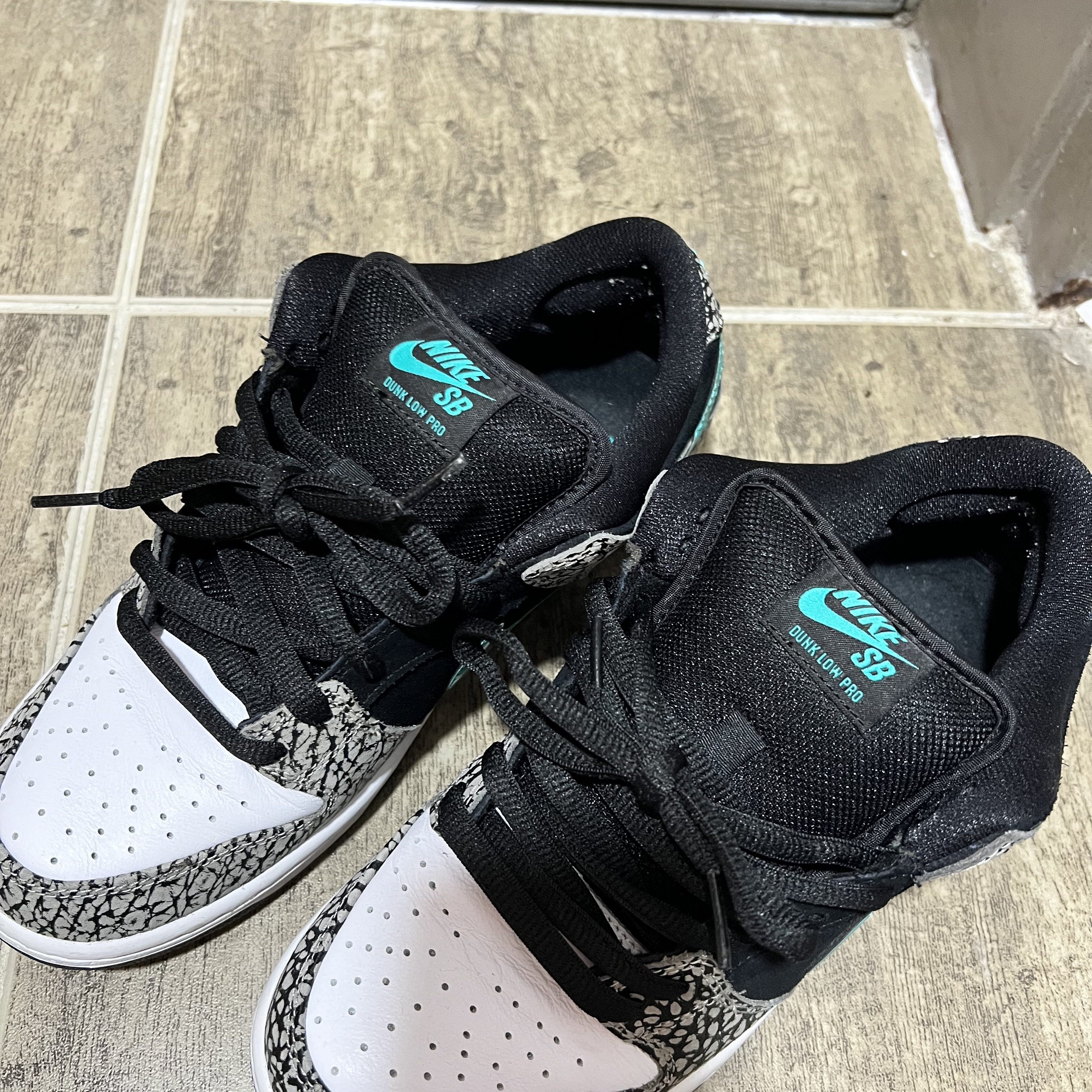 Nike SB Dunk Low Pro Clear Jade 착용 스타일