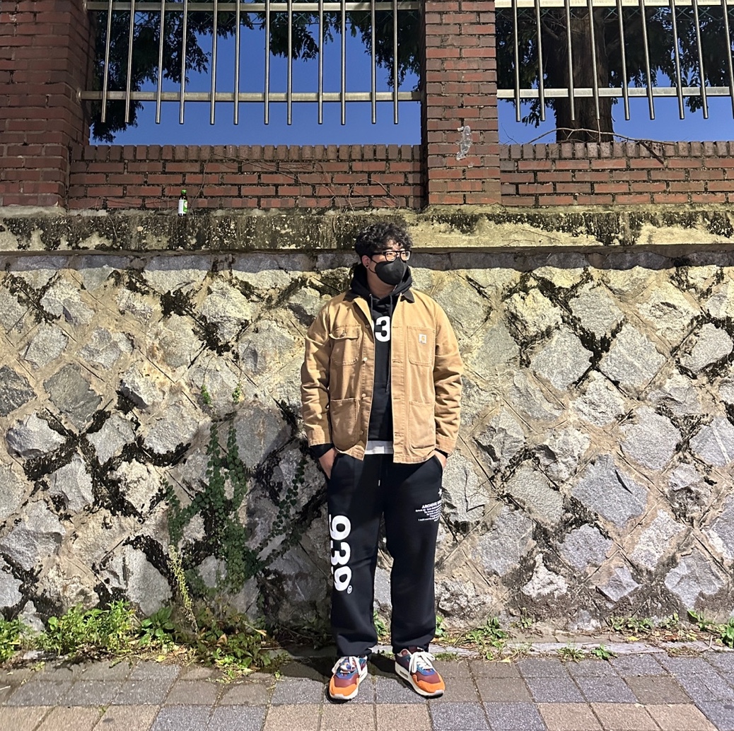 Nike x Kasina Air Max 1 SP Won-Ang Orange 착용 스타일 - 1