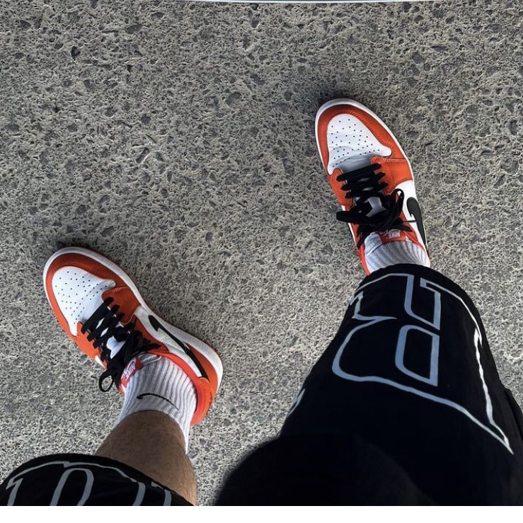(W) Jordan 1 Low OG Starfish 착용 스타일 - 1