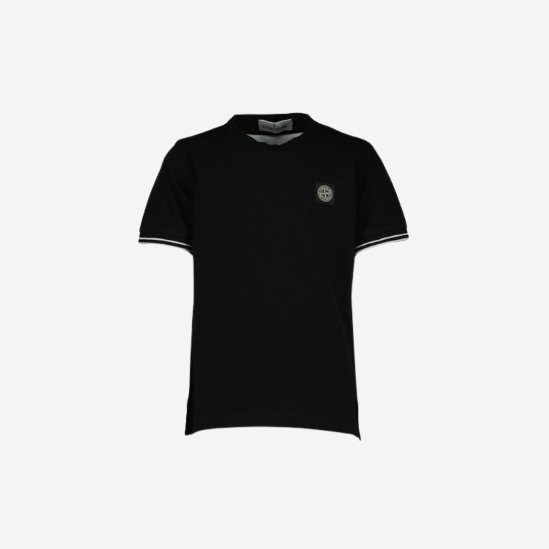 (Kids) Stone Island 20748 T-Shirt Black - 22SS 상세 이미지 1