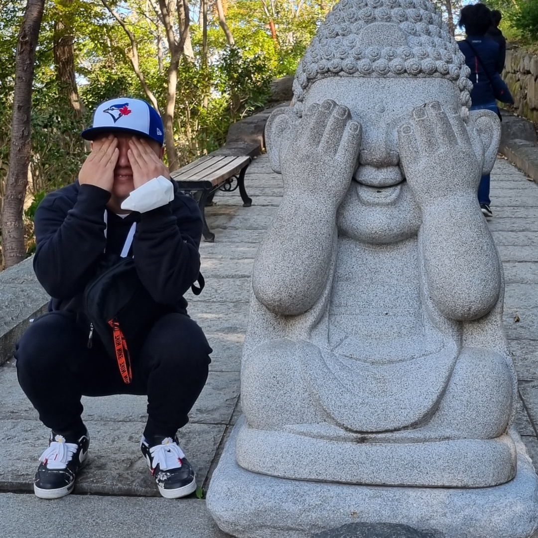 Nike x Peaceminusone Air Force 1 Low Para-Noise 착용 스타일