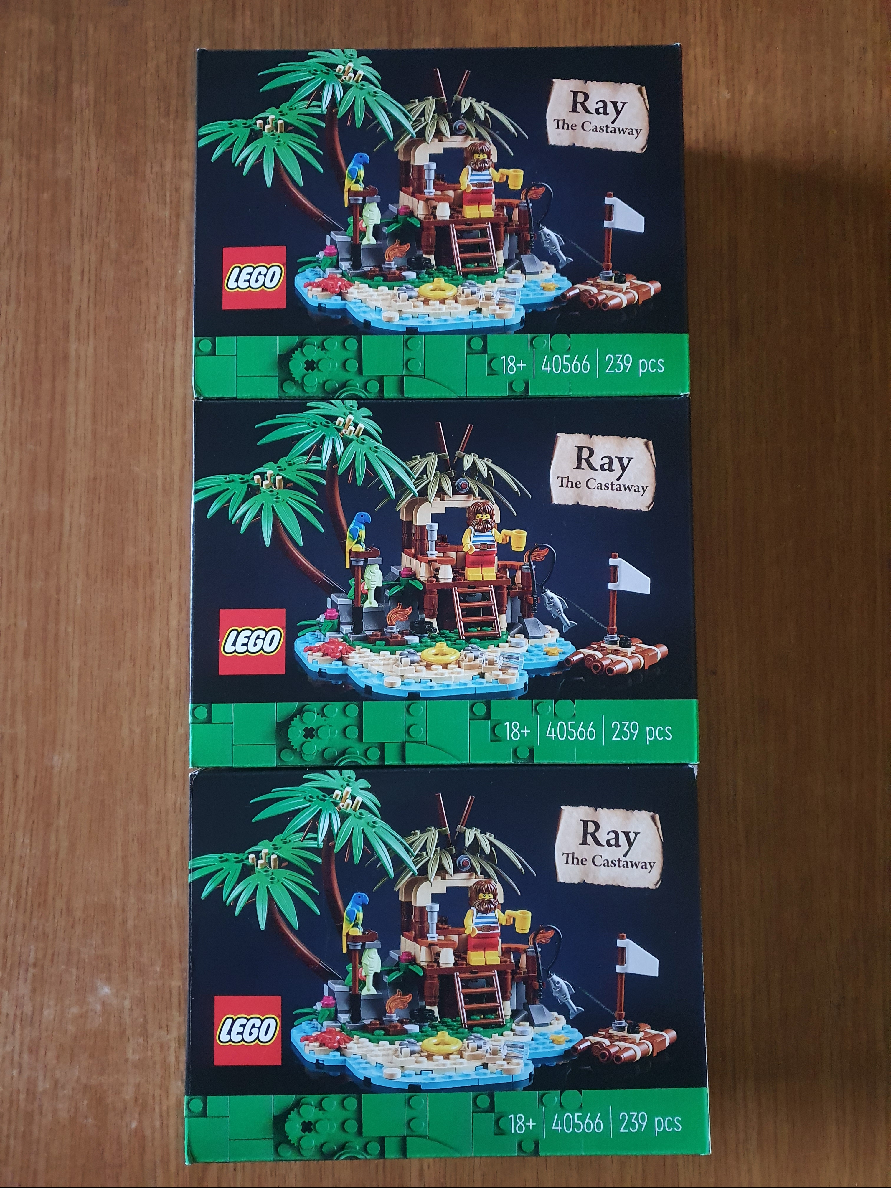 Lego Ray the Castaway 착용 스타일