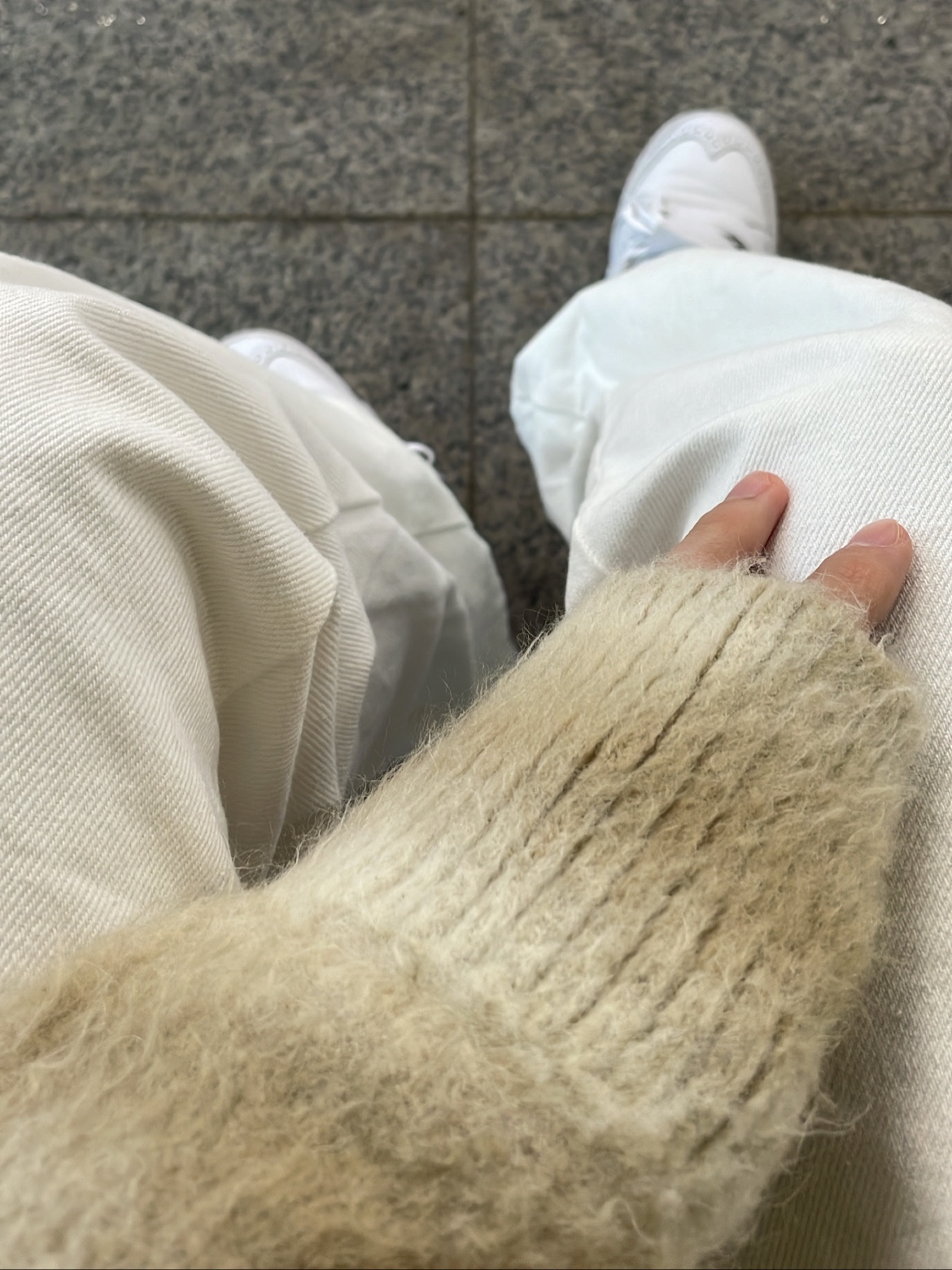 Nike x Peaceminusone Kwondo1 White 착용 스타일