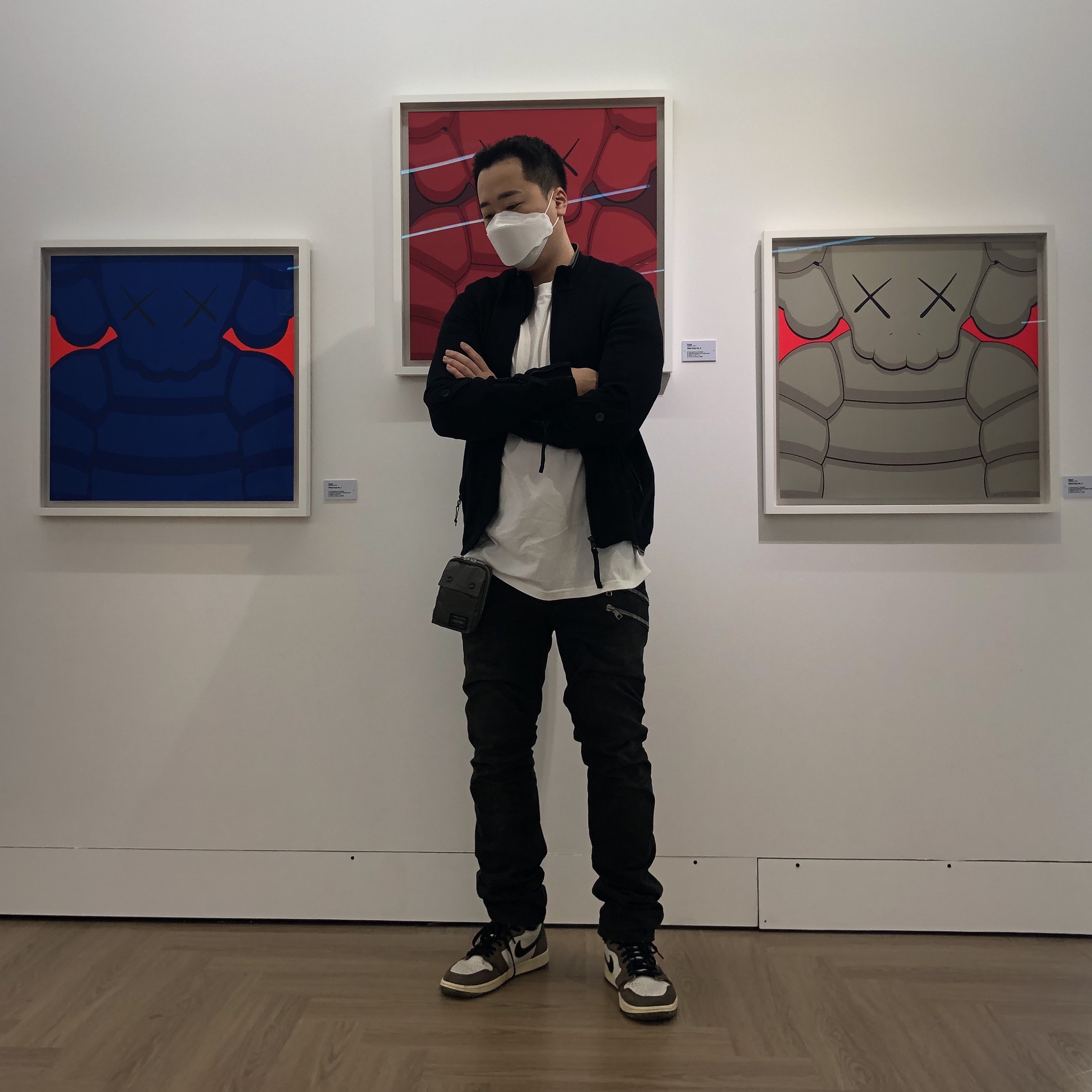 Jordan 1 x Travis Scott Retro High OG SP Mocha 착용 스타일 - 1