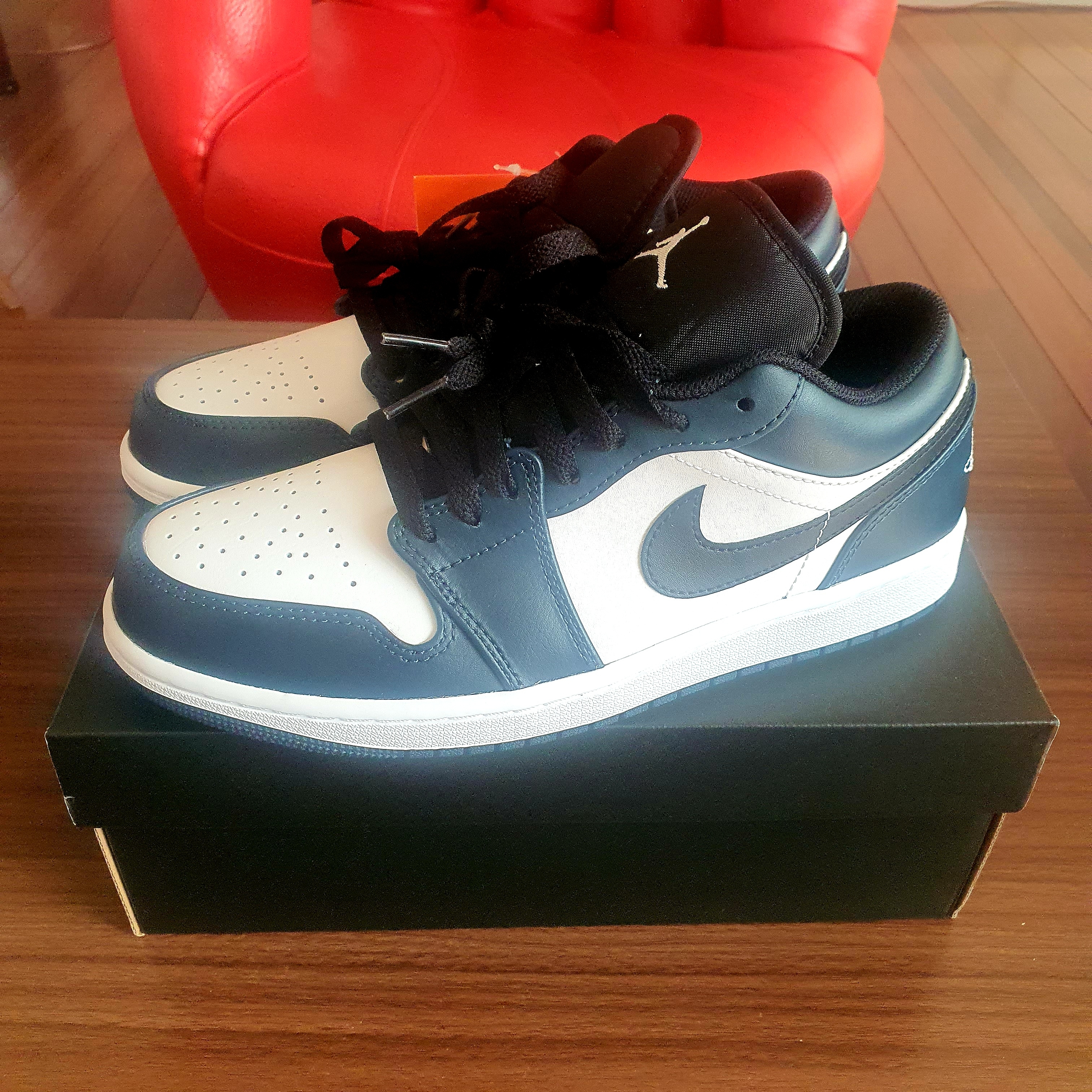 Jordan 1 Low Dark Teal 착용 스타일 - 1