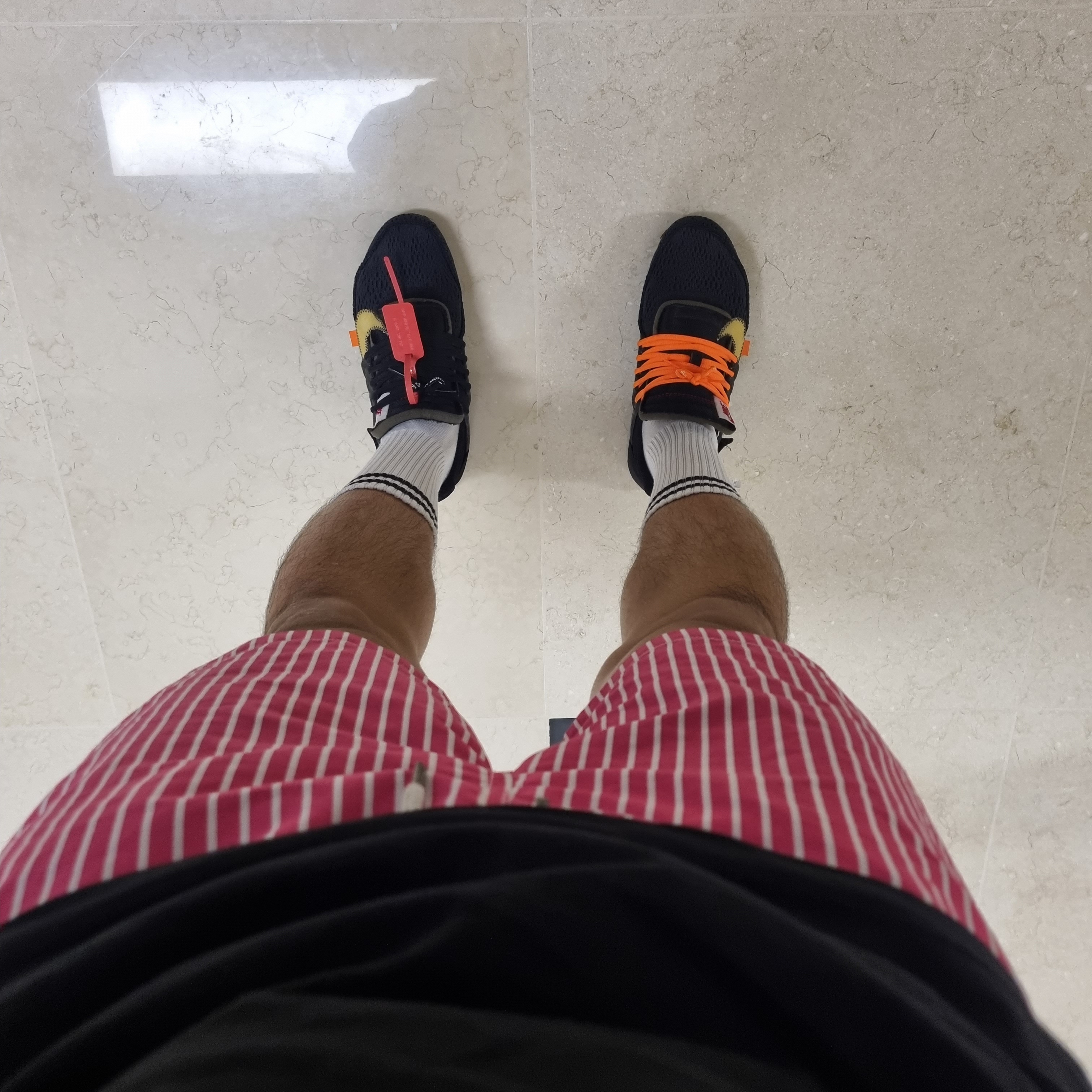 Nike x Off-White Air Presto Black 착용 스타일