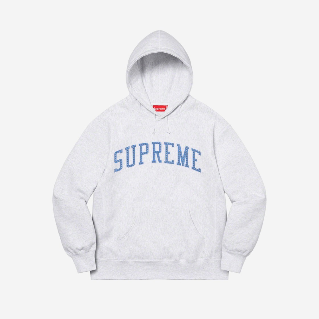 Supreme Stars Arc Hooded Sweatshirt Ash Grey - 22SS 상세 이미지 1