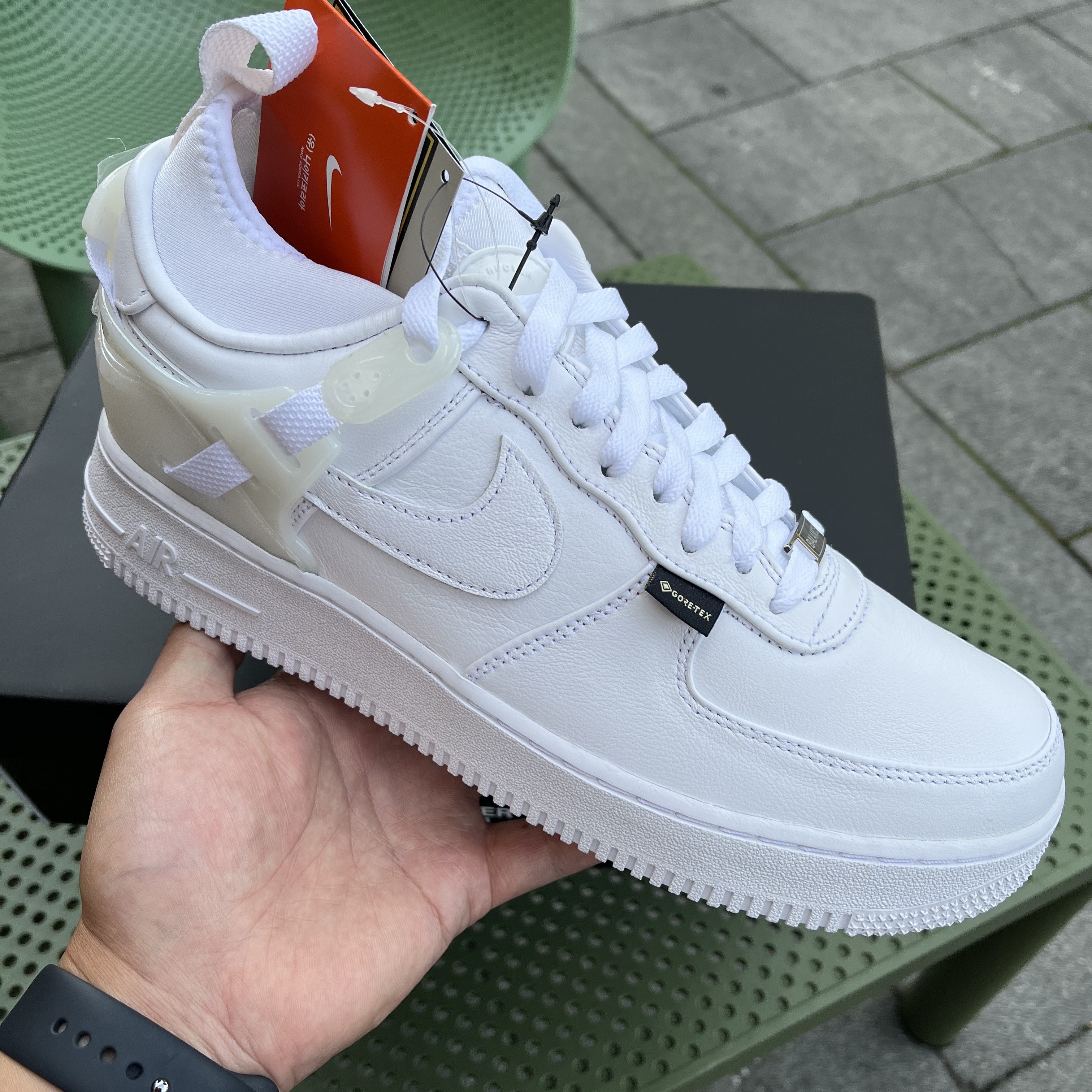 Nike x Undercover Air Force 1 Low SP White 착용 스타일
